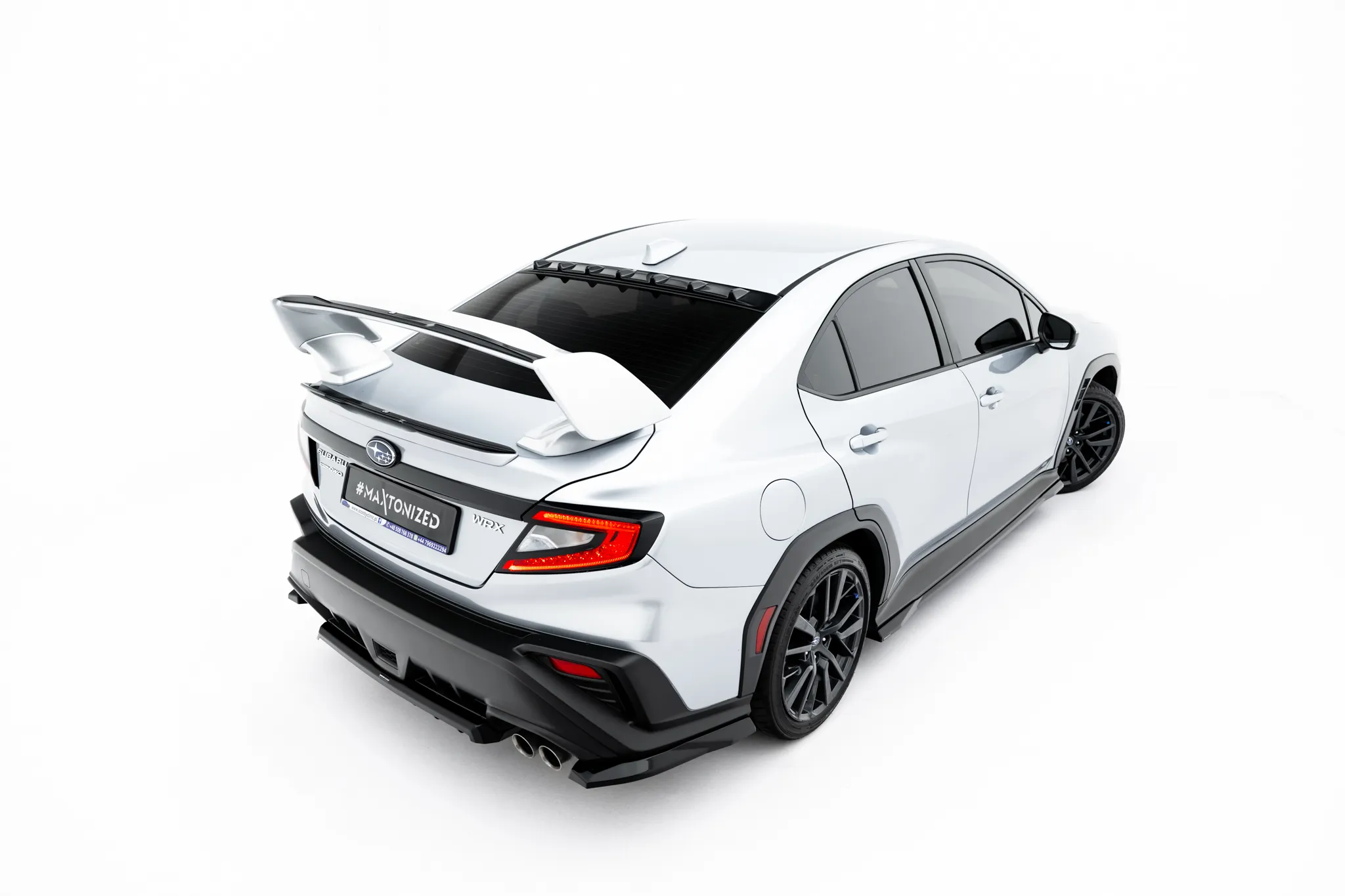 Bakrutespoiler Subaru WRX STI II Facelift 2021 -> | Glossy Black Edition – bilde 3