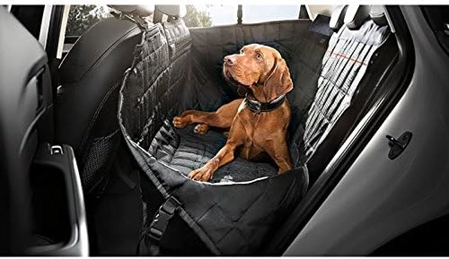 Baksetebeskyttelse med sidevegger Audi Black | Genuine® Beskyttelsetrekk til baksete – bilde 2