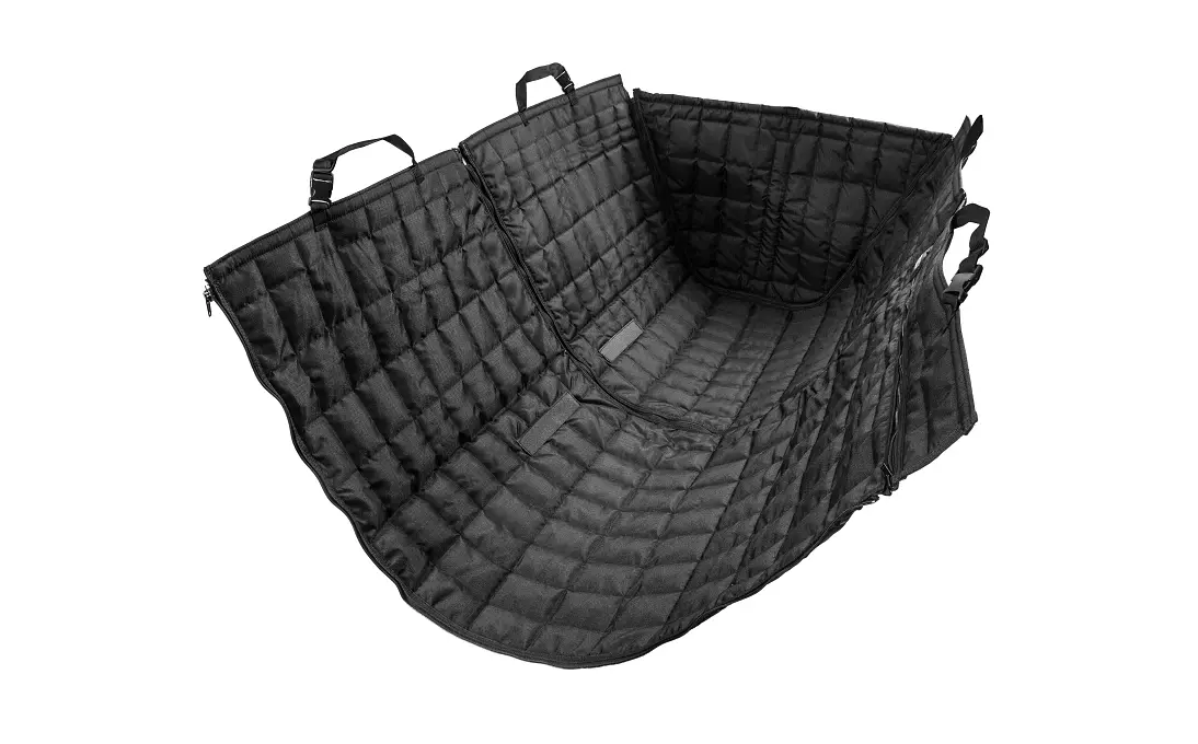 Baksetebeskyttelse med sidevegger Skoda Black  | Genuine Beskyttelsetrekk til baksete Image 7
