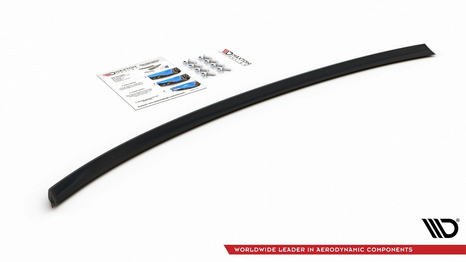 Baksplitter Audi A4 B8 Avant 2007 - 2015 | Glossy Black Edition