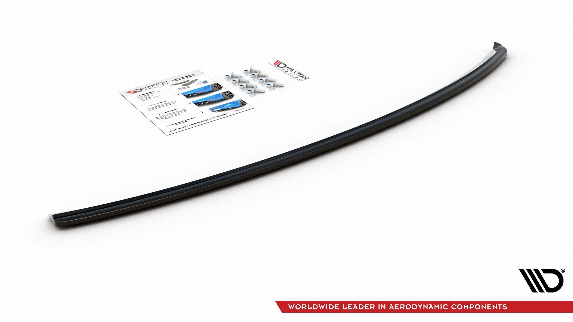 Baksplitter Audi A4 B8 Avant 2007 - 2015 | Glossy Black Edition – bilde 2