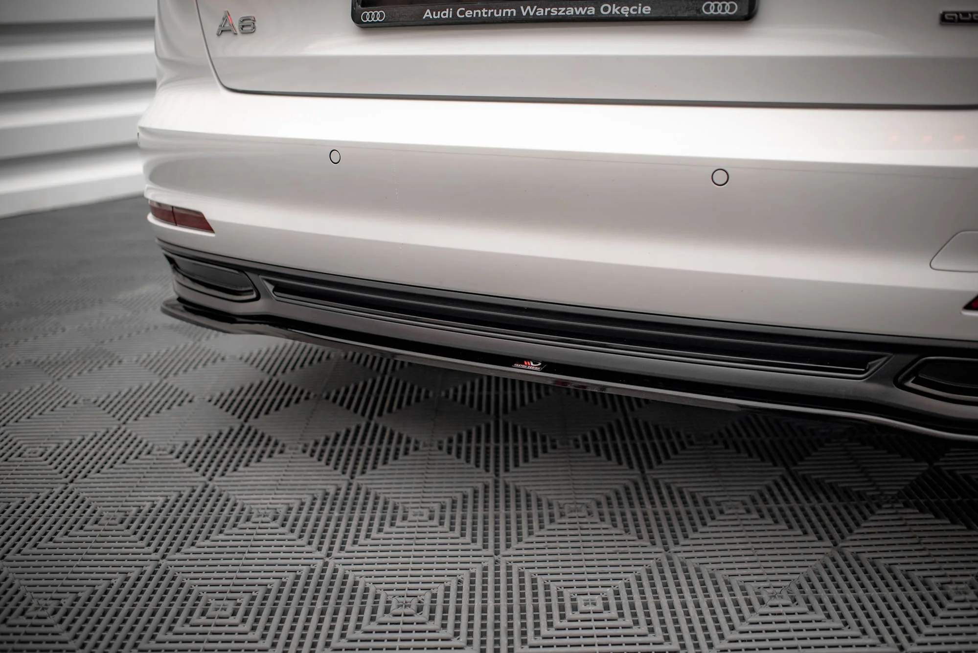 Baksplitter Audi A6 (C8) 2019 - 2023 | Glossy Black Edition – bilde 3