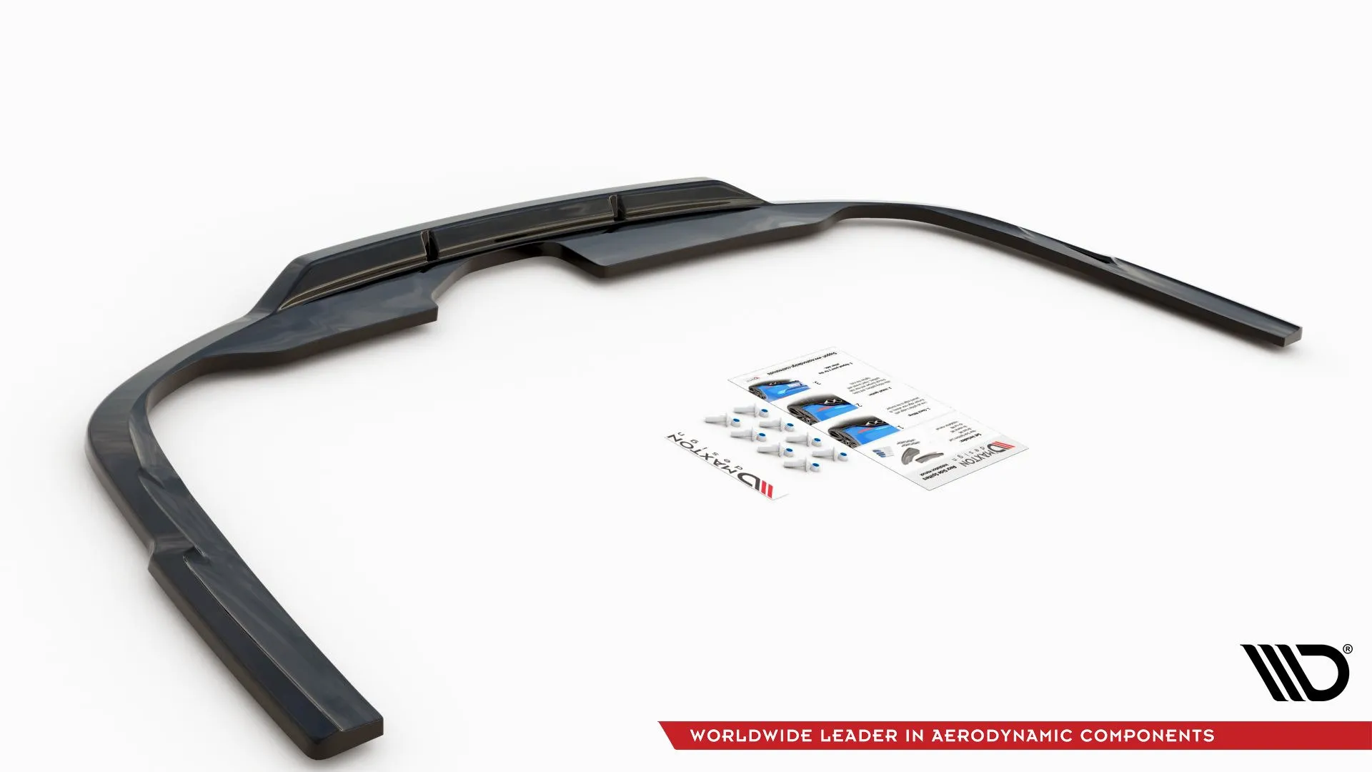 Baksplitter Audi A6 C8 S-Line 2018 - 2025 / S6 (C8) 2019 - 2025 | Glossy Black Edition – bilde 5