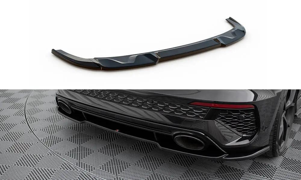 Baksplitter Audi RS3 Sportback (8Y) 2020 - > | Glossy Black Edition – bilde 2