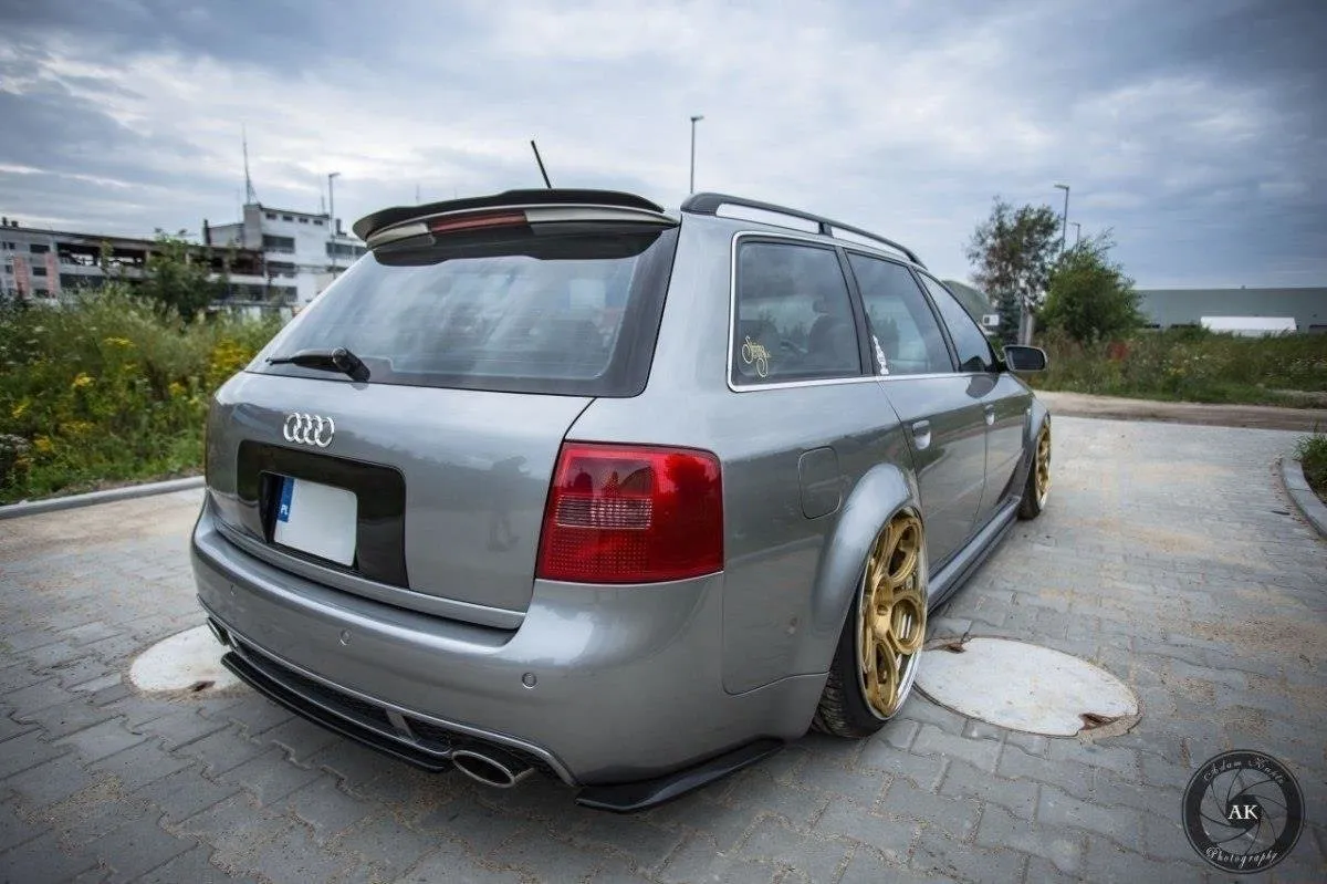 Baksplitter Audi RS6 C5 2002-2004 | Glossy Black Edition – bilde 2