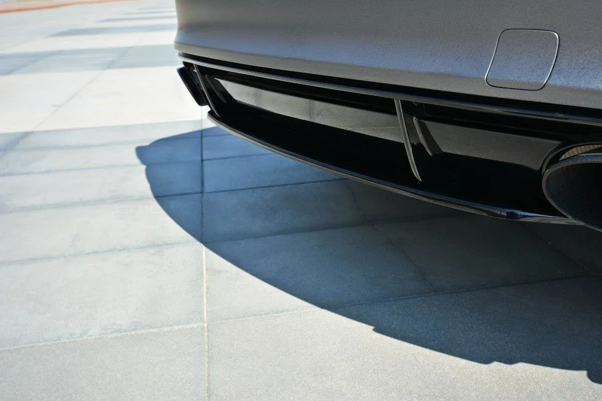 Baksplitter Audi RS7 (C7) facelift 2014 - 2017 | Glossy Black Edition – bilde 4