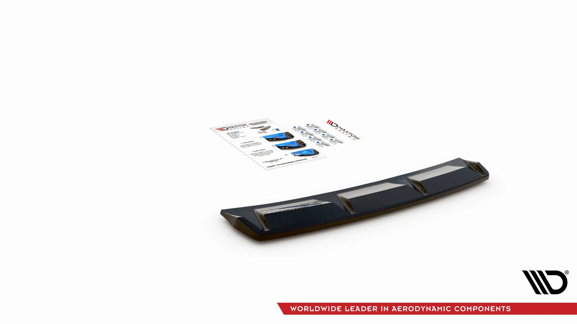 Baksplitter Audi S3 (8Y) Sedan 2020-> | Glossy Black Edition – bilde 4