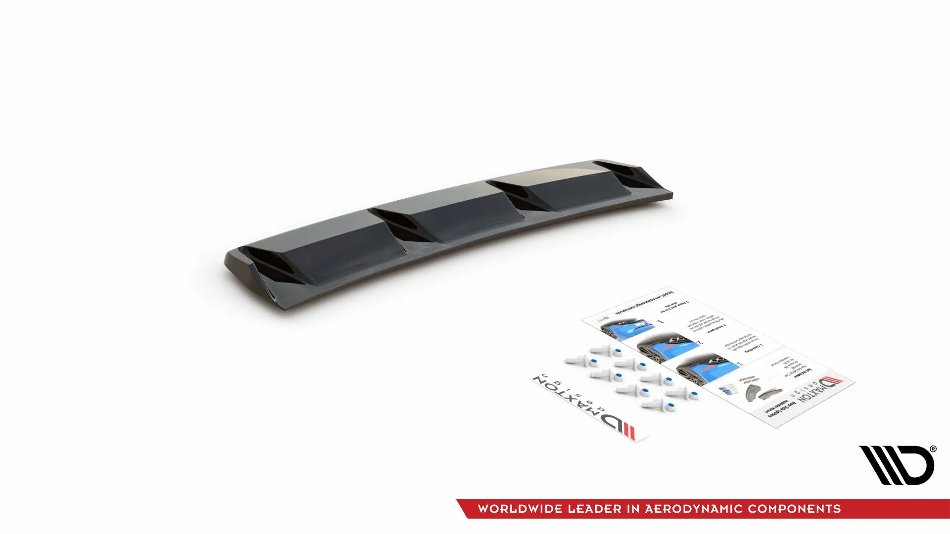 Baksplitter Audi S3 (8Y) Sedan 2020-> | Glossy Black Edition – bilde 5