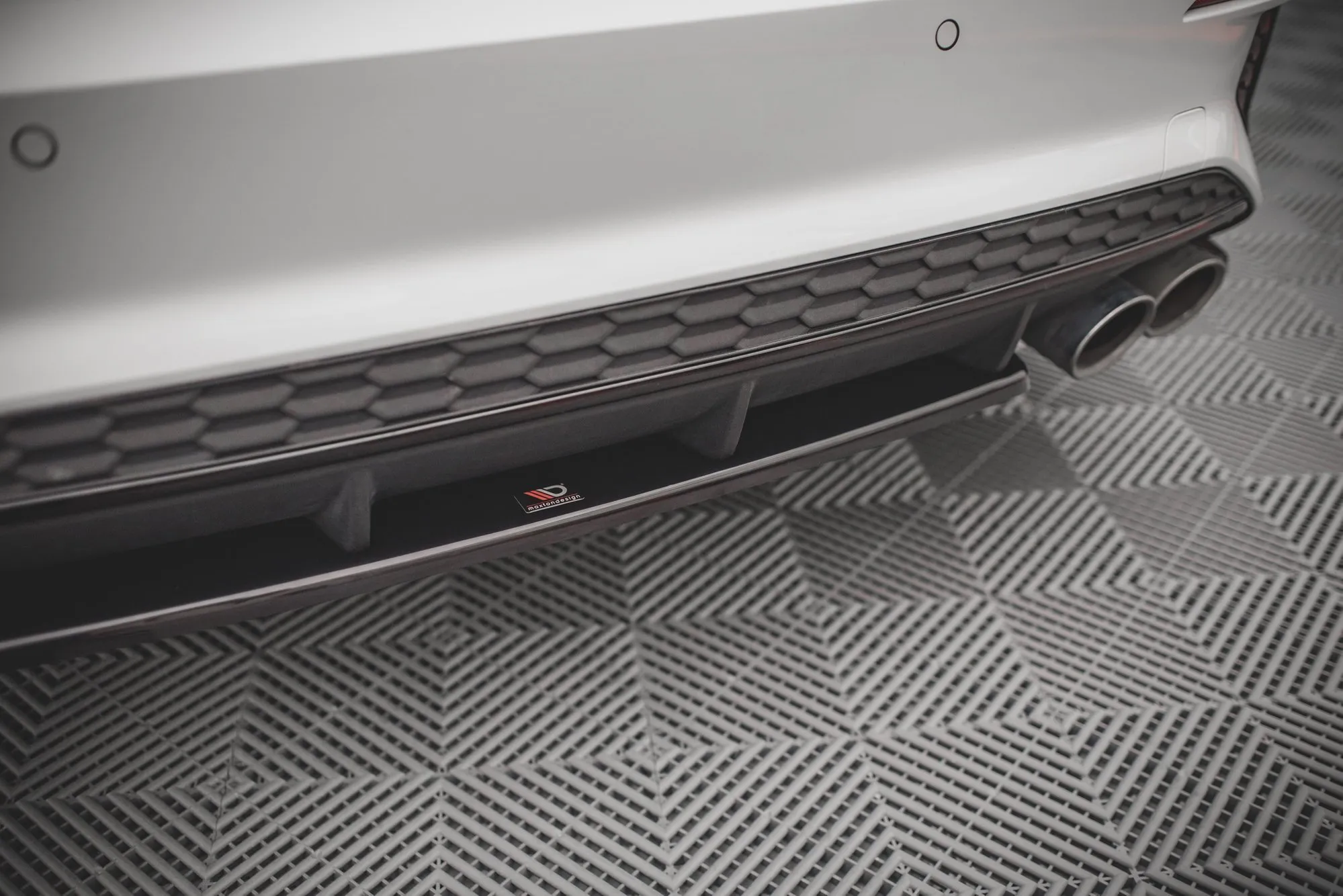 Baksplitter Audi S3/ A3 S-Line (8Y) 2020 -> | Glossy Black Edition – bilde 3