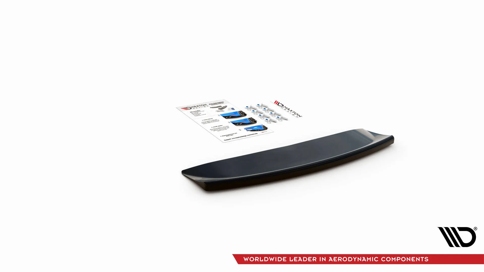 Baksplitter Audi S8 D3 2006-2009 | Glossy Black Edition