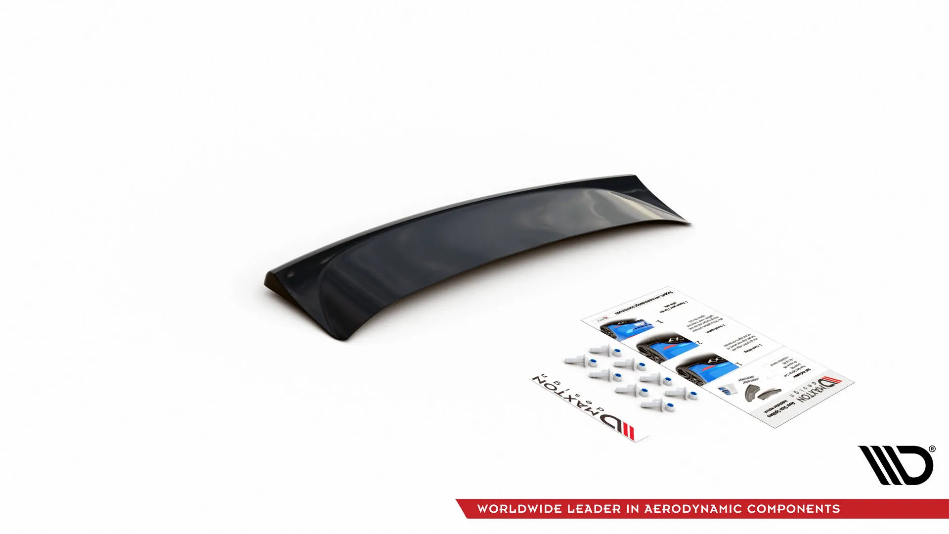 Baksplitter Audi S8 D3 2006-2009 | Glossy Black Edition – bilde 2