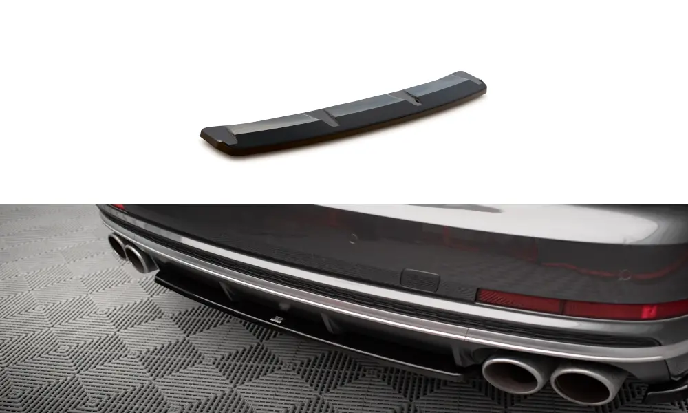 Baksplitter Audi S8 (D5) 2019 - 2021 | Glossy Black Edition – bilde 3