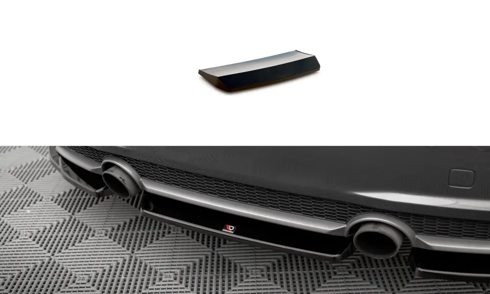 Baksplitter Audi TT (8S) S-Line 2014 - 2018 | Glossy Black Edition – bilde 2