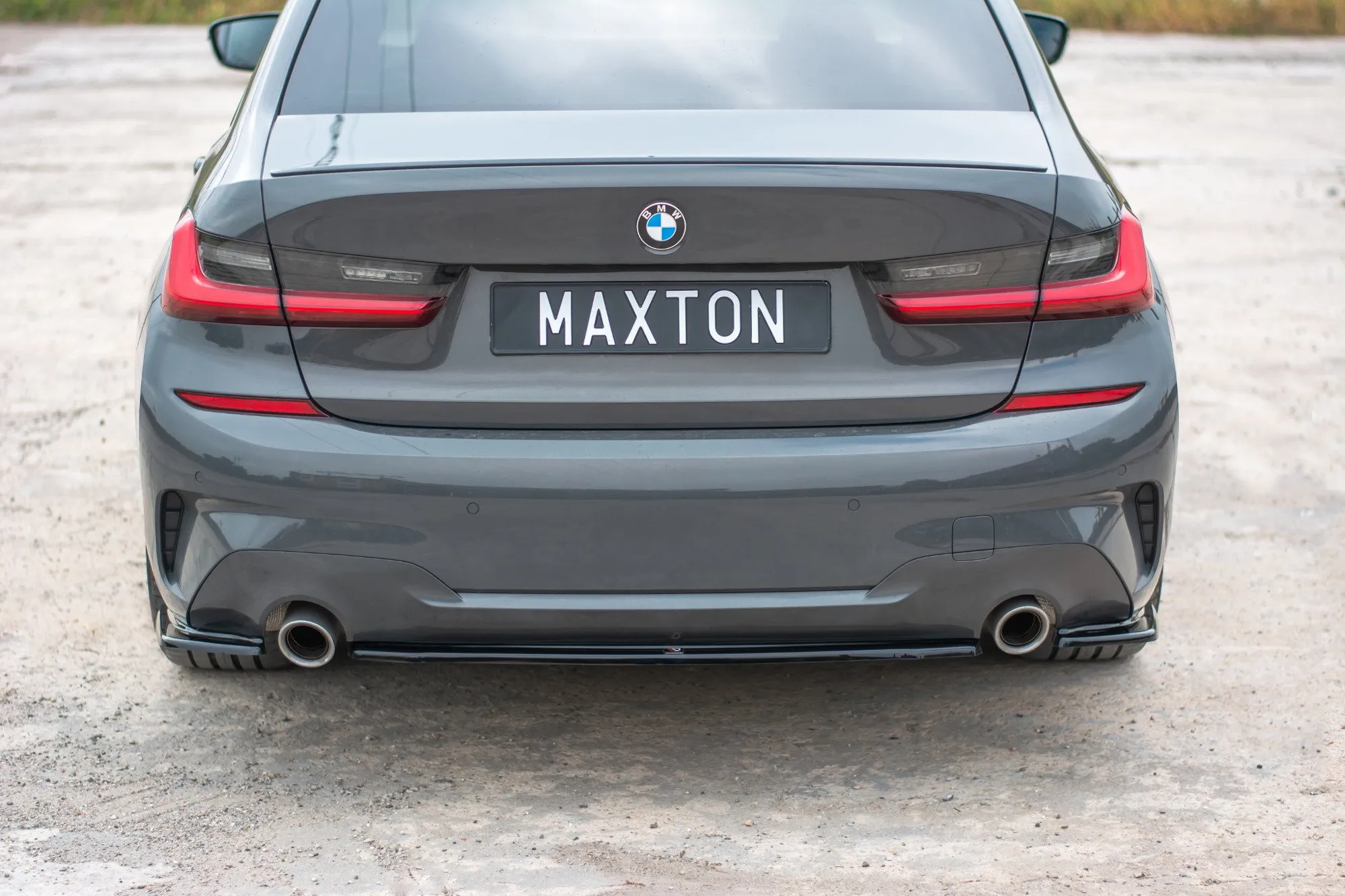 Baksplitter BMW 3 G20 M-Pack 2019-2022 | Glossy Black Edition