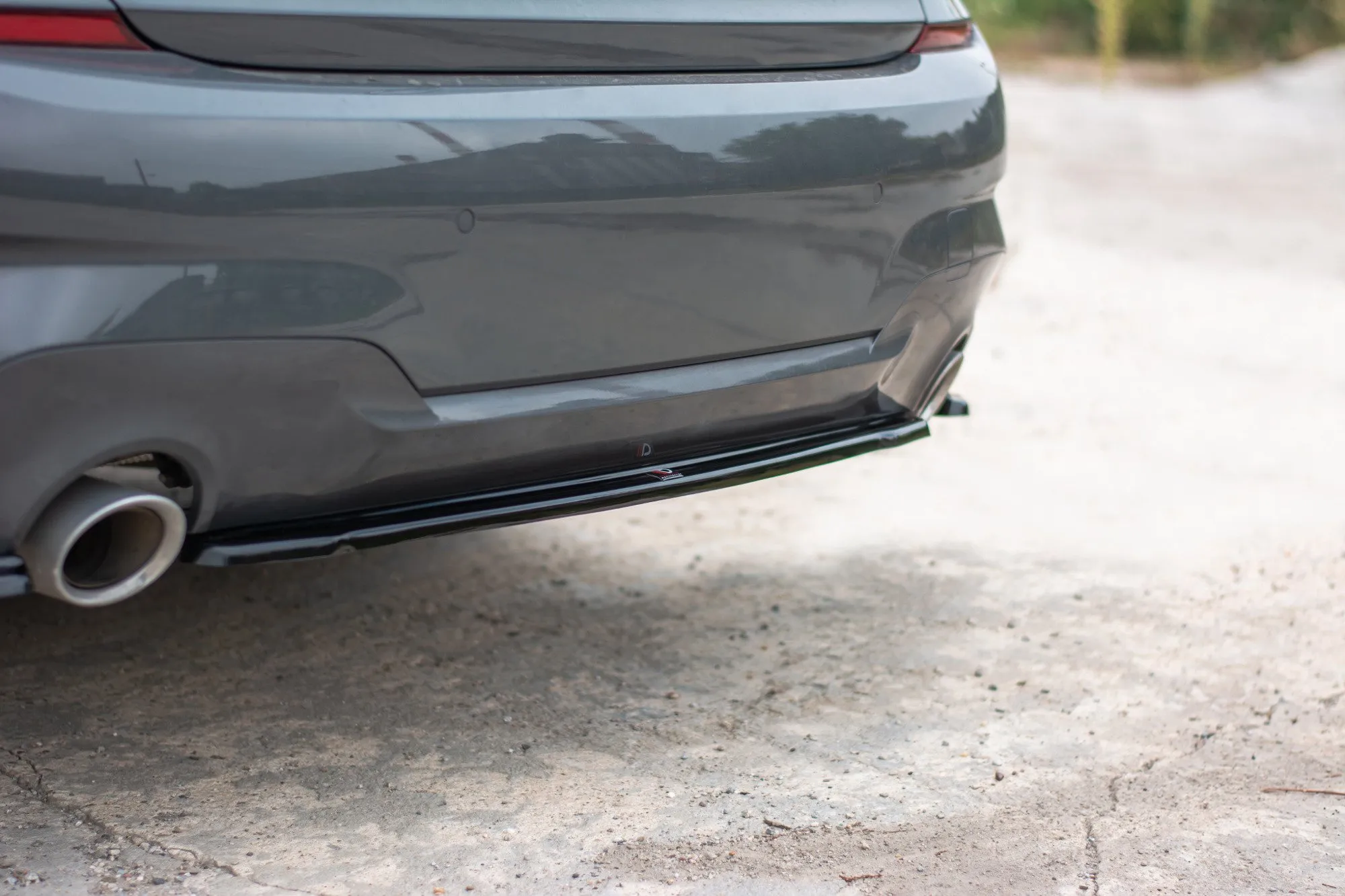 Baksplitter BMW 3 G20 M-Pack 2019-2022 | Glossy Black Edition – bilde 2