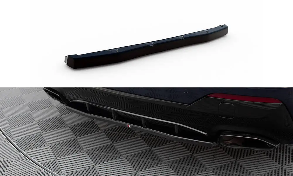 Baksplitter BMW 4 (G22) M440i 2020 - > | Glossy Black Edition – bilde 3