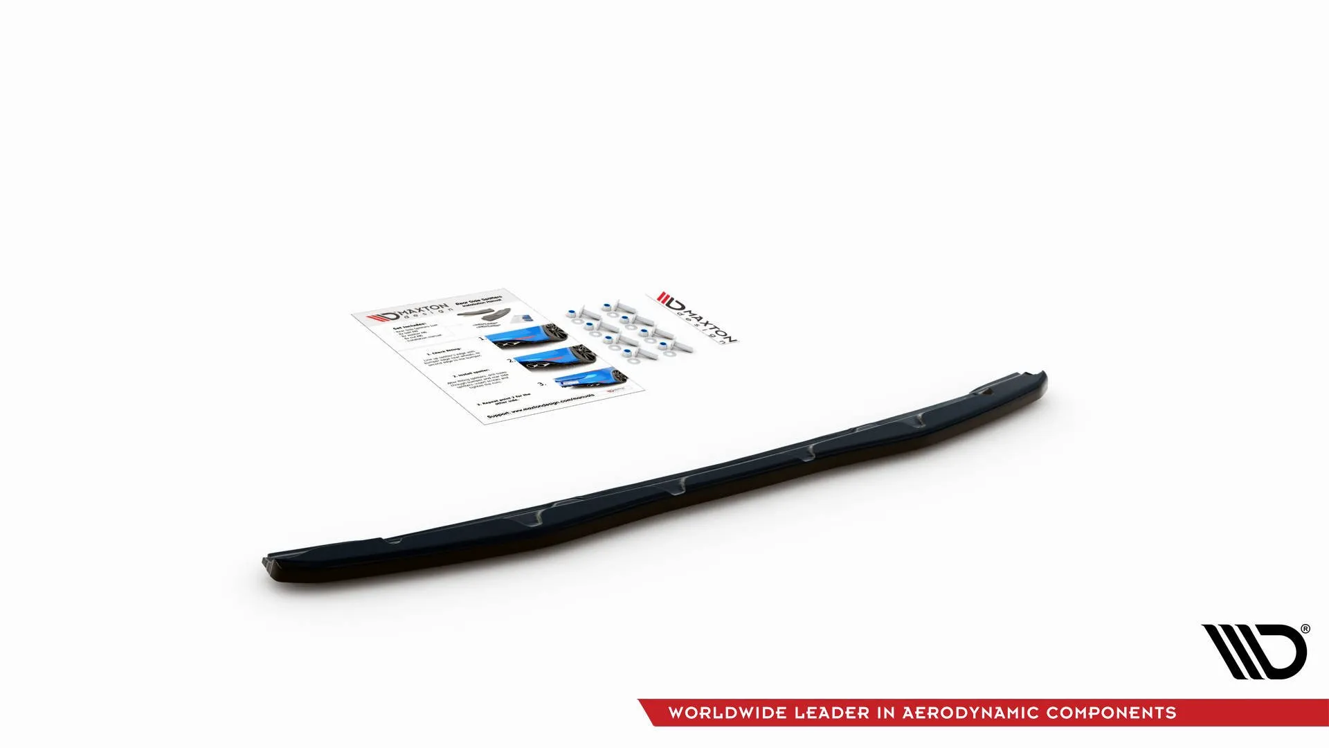 Baksplitter BMW 4 (G22) M440i 2020 - > | Glossy Black Edition – bilde 3