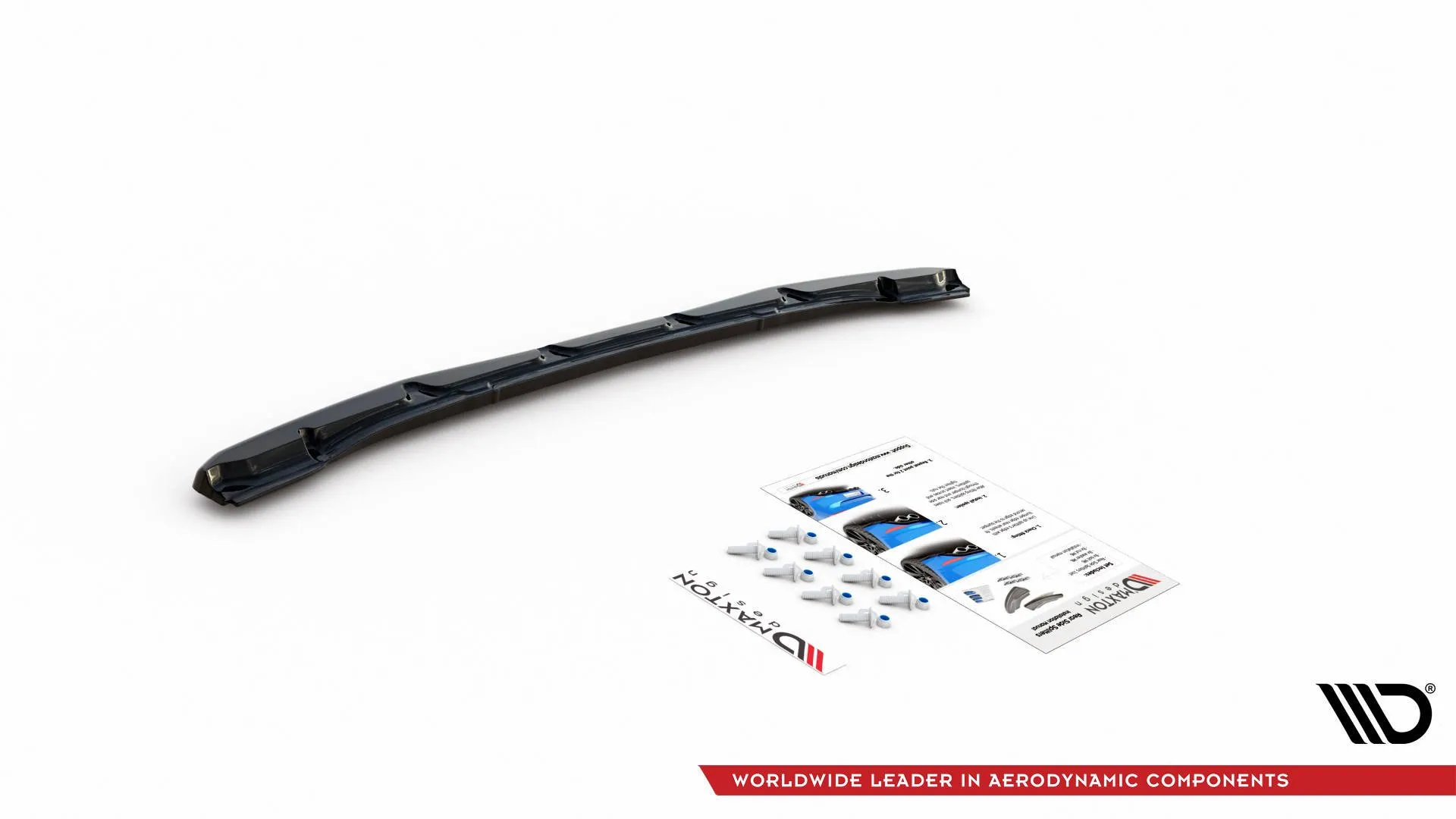 Baksplitter BMW 4 (G22) M440i 2020 - > | Glossy Black Edition – bilde 4
