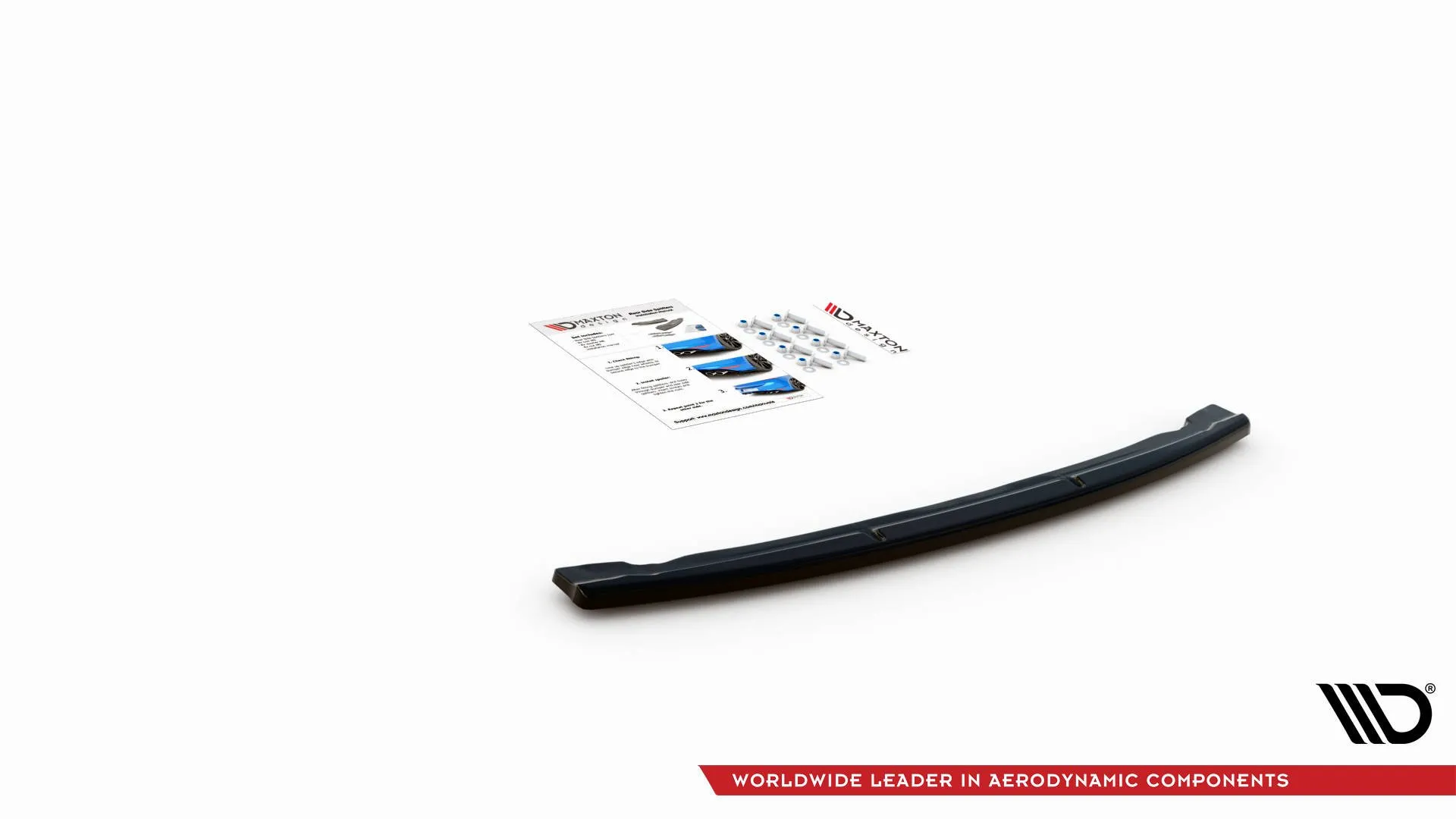 Baksplitter BMW 5 (G30 / G31) M-Pakke Facelift 2020 - 2023 | Glossy Black Edition – bilde 4