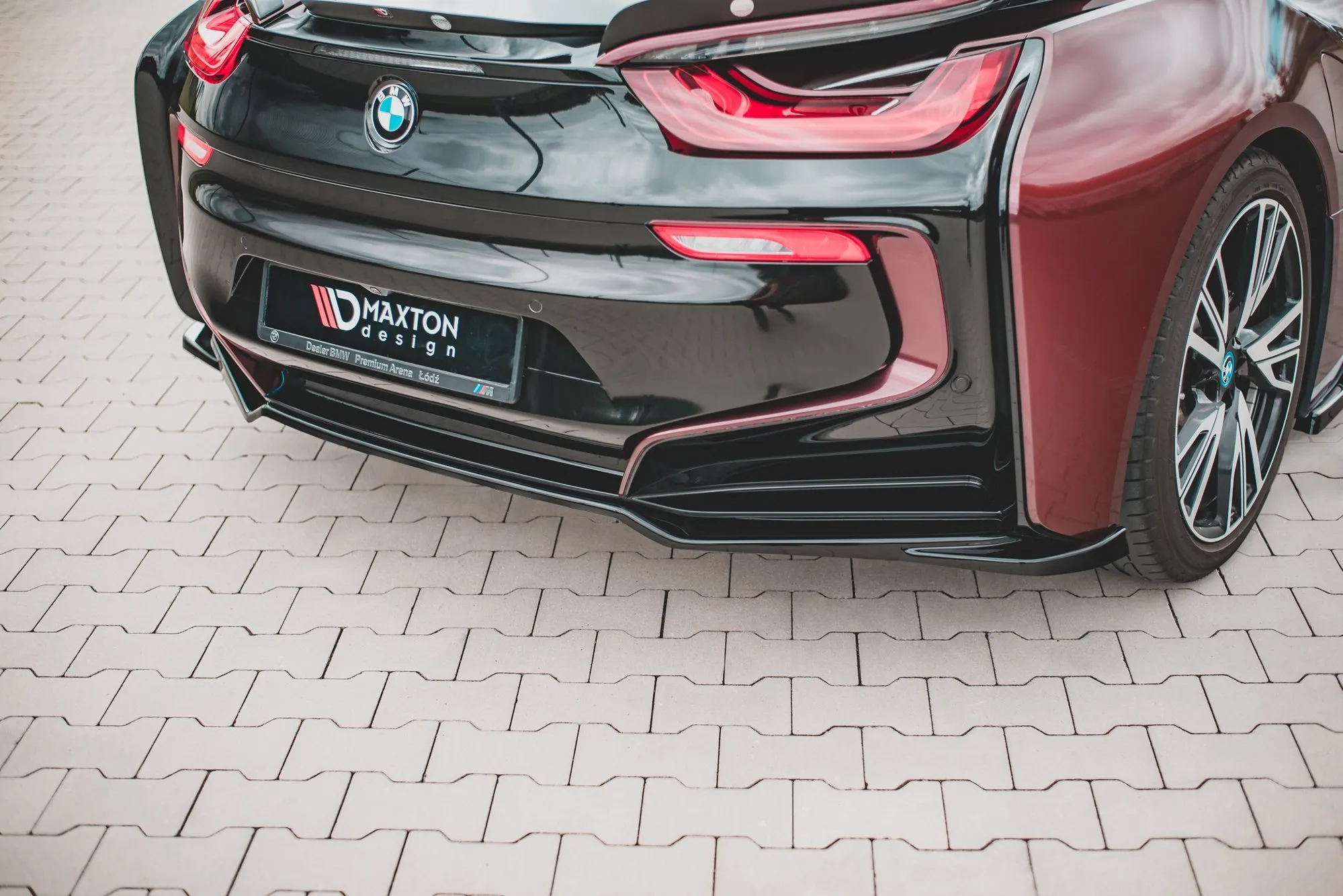 Baksplitter BMW i8 2014-2020 | Glossy Black Edition – bilde 4