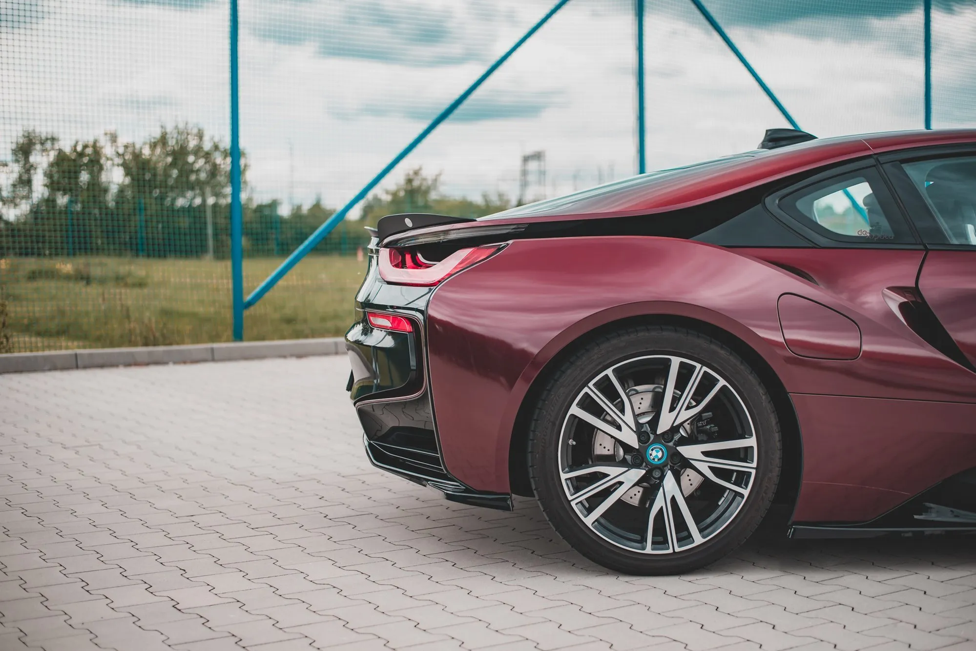 Baksplitter BMW i8 2014-2020 | Glossy Black Edition – bilde 5