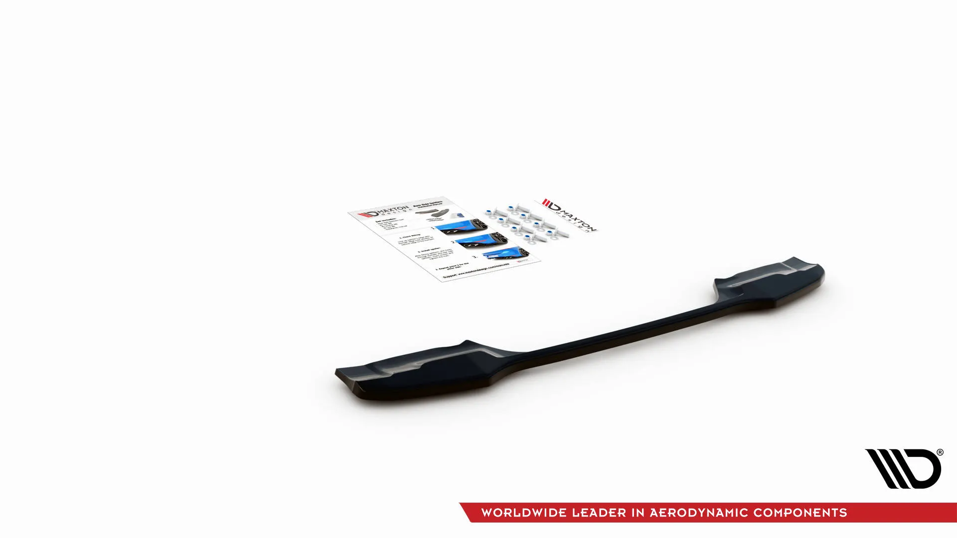 Baksplitter BMW X1 M-Pack F48 2015-2019 | Glossy Black Edition – bilde 4