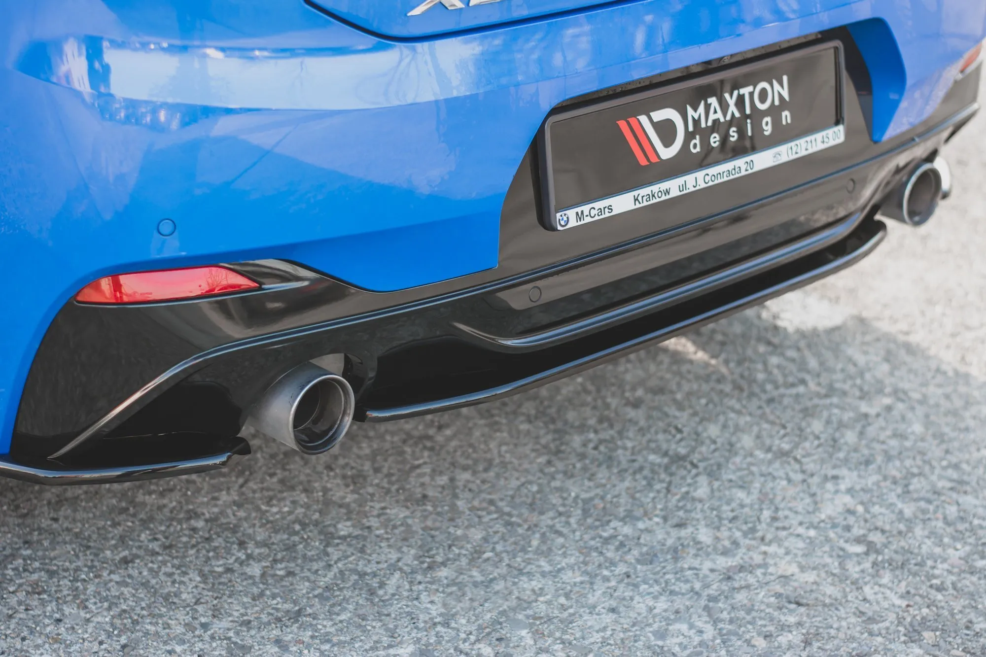 Baksplitter BMW X2 (F39) M-Pack 2017 - 2023 | Glossy Black Edition – bilde 2