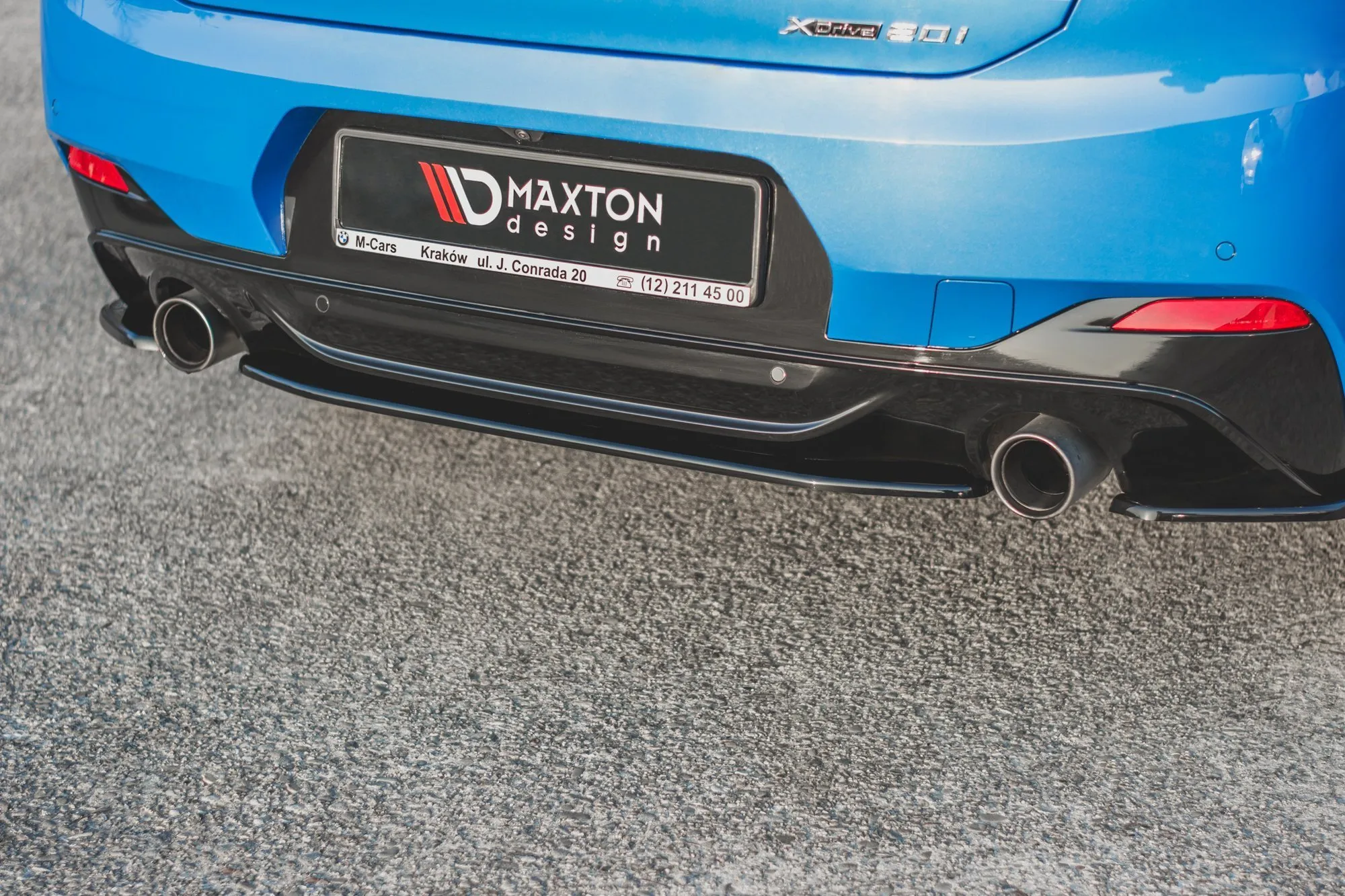 Baksplitter BMW X2 (F39) M-Pack 2017 - 2023 | Glossy Black Edition – bilde 3