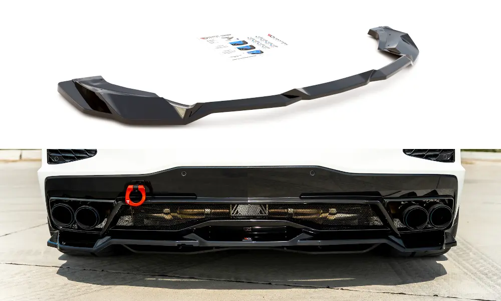 Baksplitter Chevrolet Corvette C8 2020 - > | Glossy Black Edition Image 2