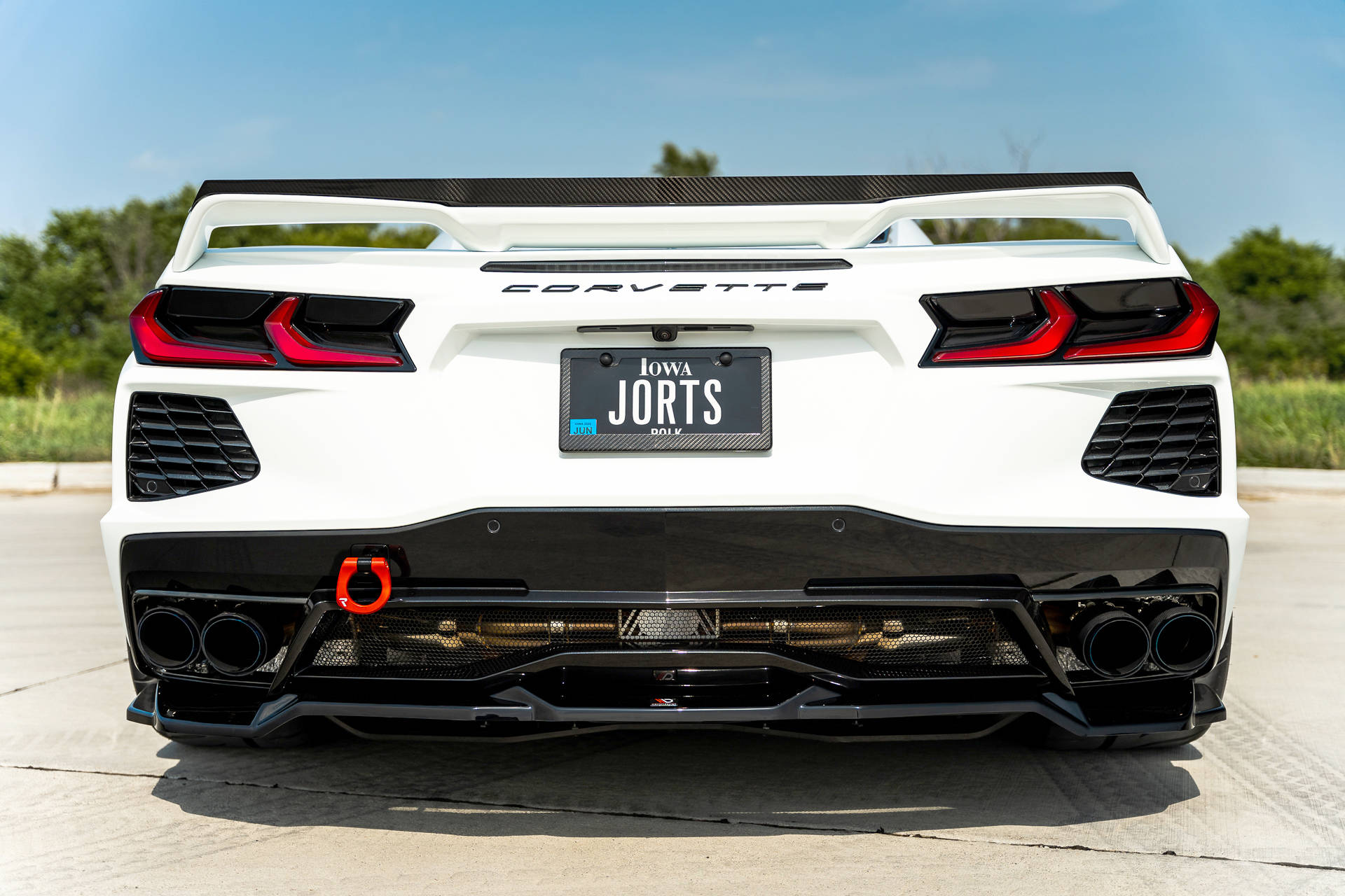 Baksplitter Chevrolet Corvette C8 2020 - > | Glossy Black Edition Image 4