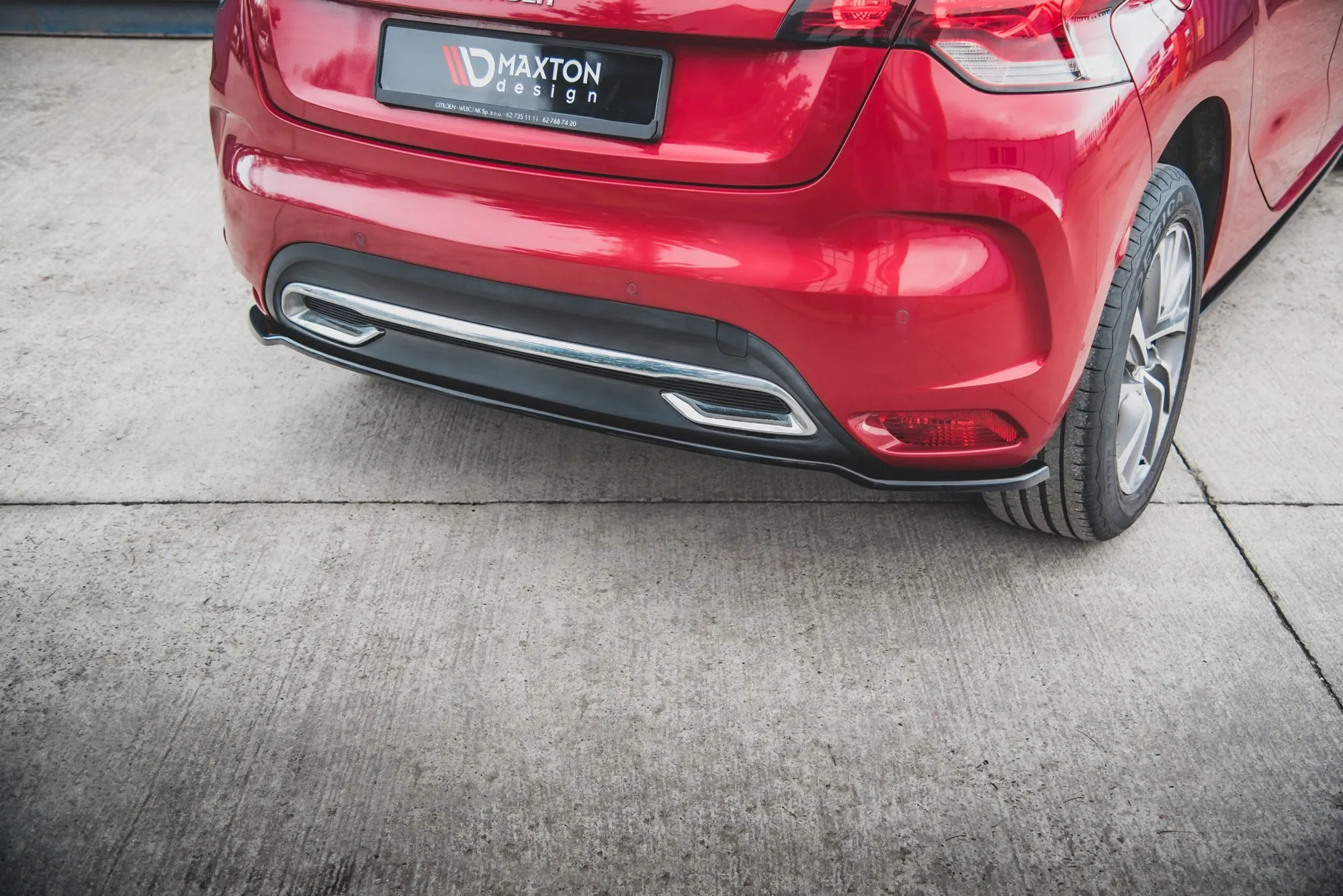 Baksplitter Citroen DS4 2011-2015 | Glossy Black Edition – bilde 3