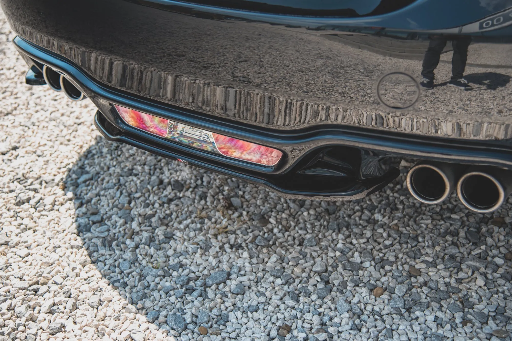Baksplitter Fiat 124 Spider Abarth 2016-2020 | Glossy Black Edition – bilde 4