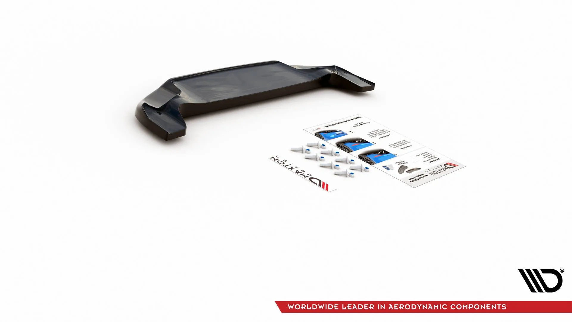 Baksplitter Fiat 124 Spider Abarth 2016-2020 | Glossy Black Edition – bilde 6