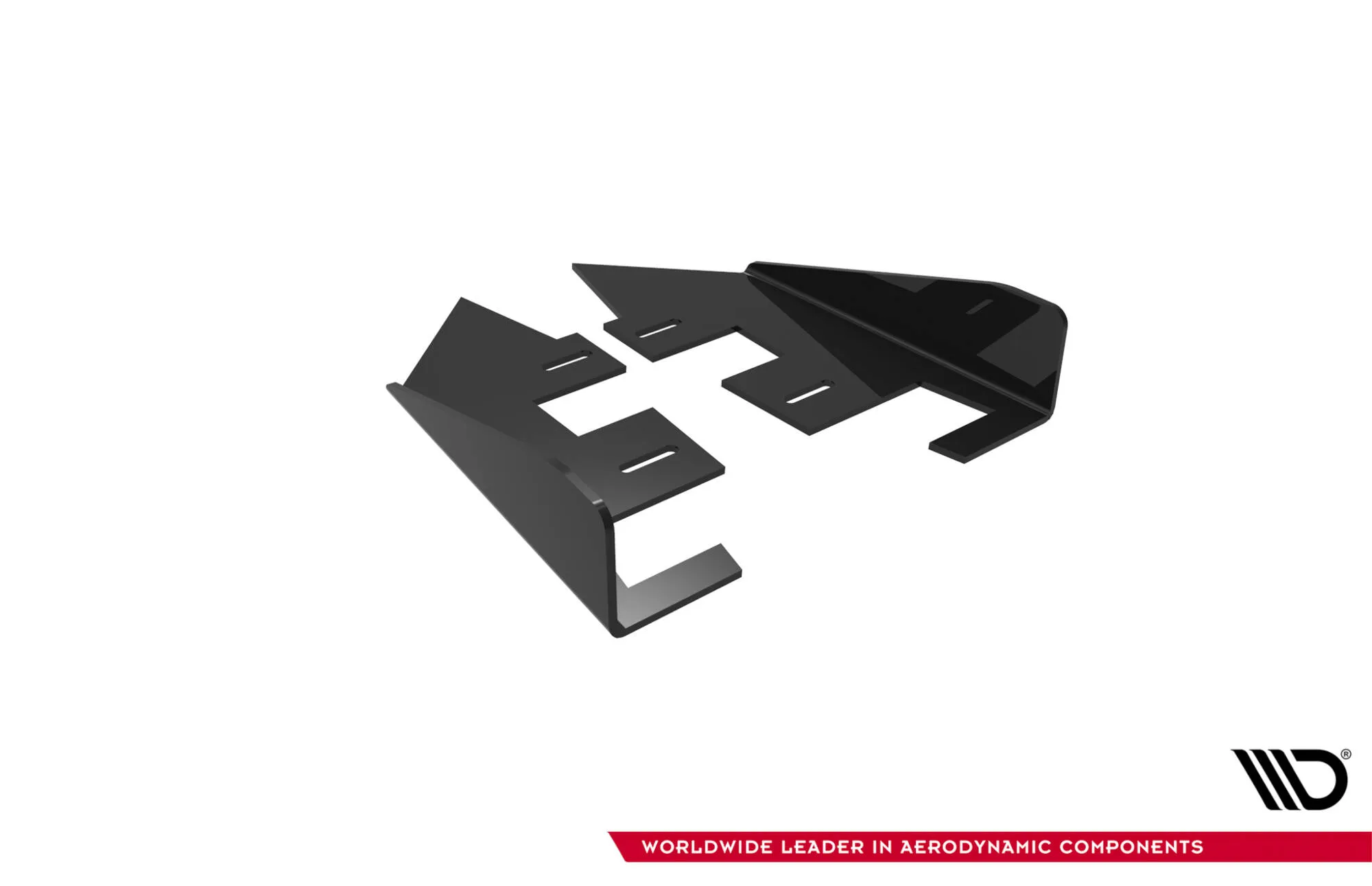 Baksplitter-flopper Audi A3 2020-2026 | Glossy Black Edition – bilde 5