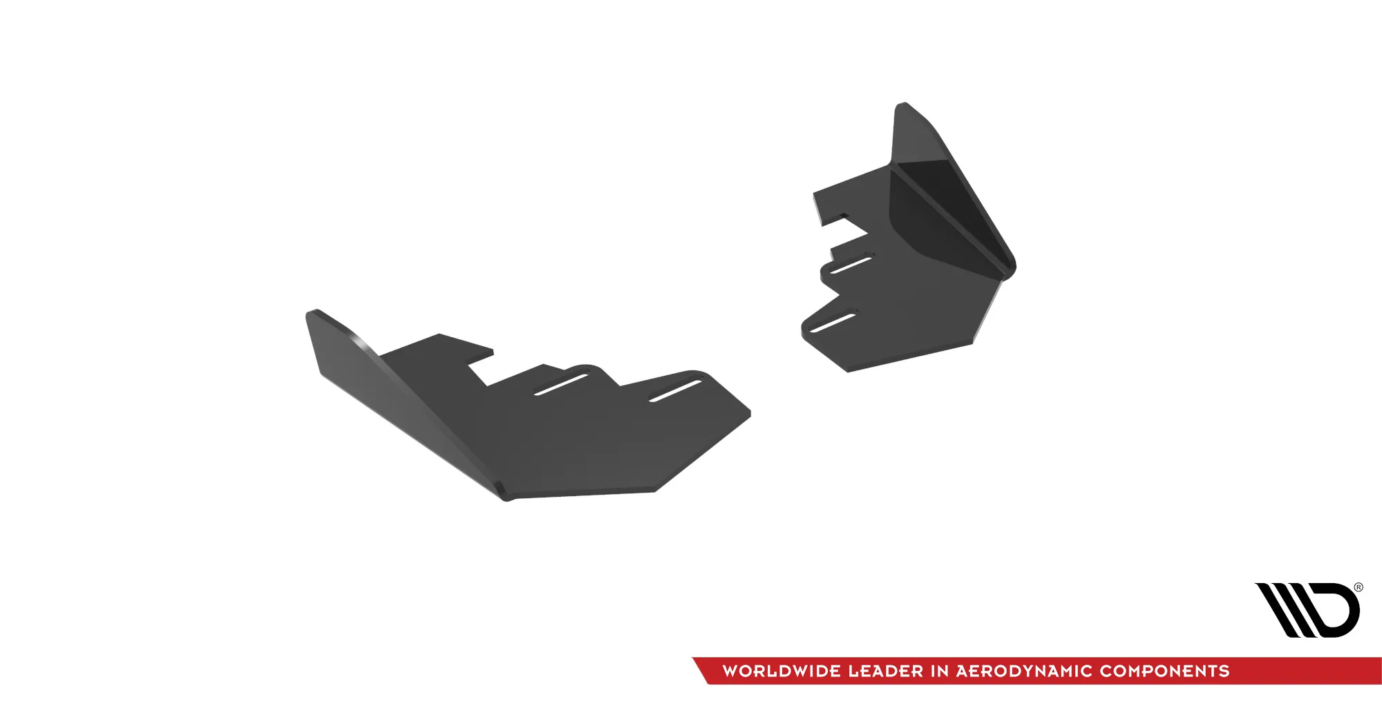 Baksplitter-flopper Audi A3 8Y 2020 -> | Glossy Black Edition – bilde 3