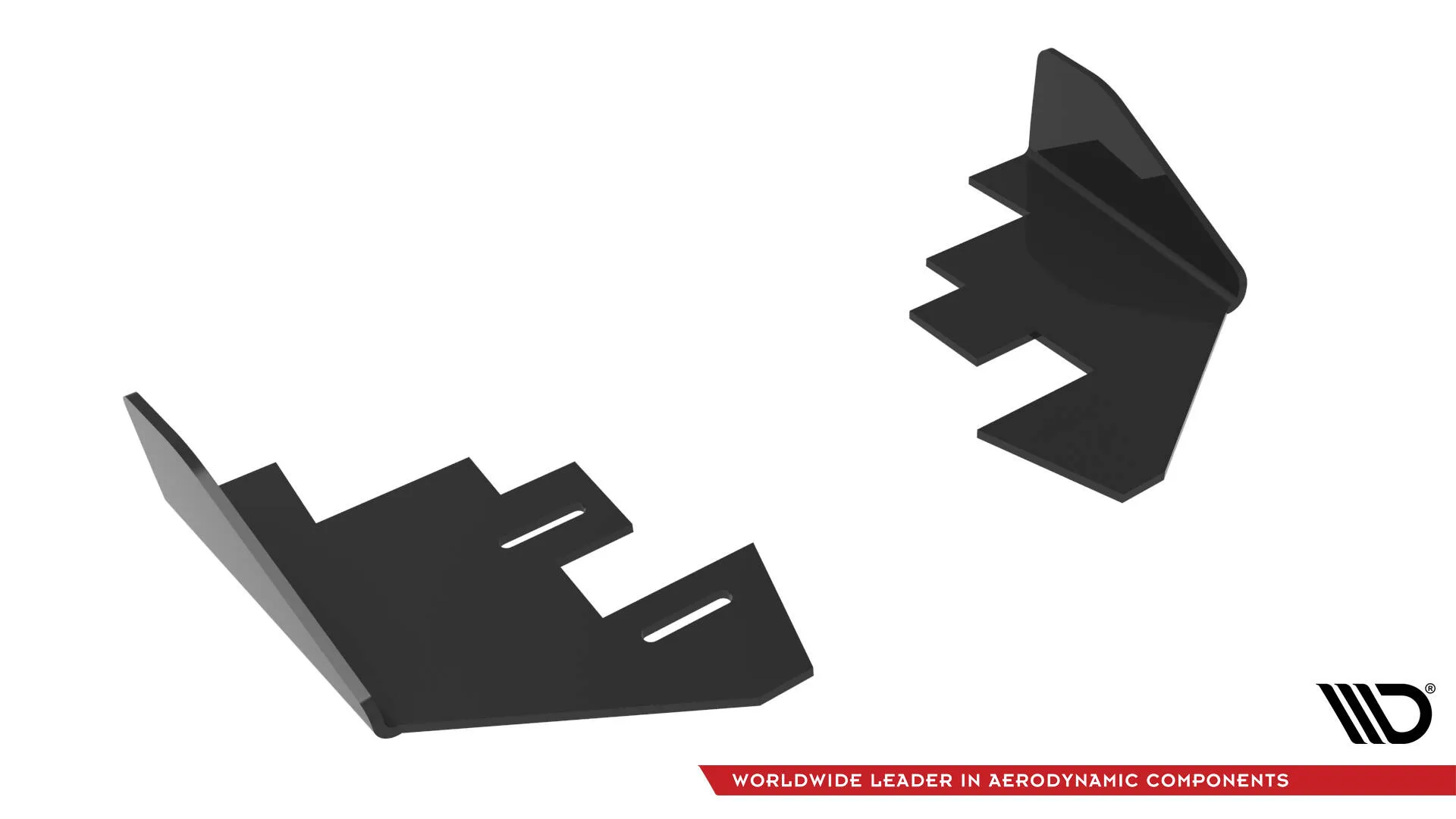 Baksplitter-flopper Audi (A3 S-Line/S3) 8Y Facelift 2024 -> | Glossy Black Edition – bilde 3