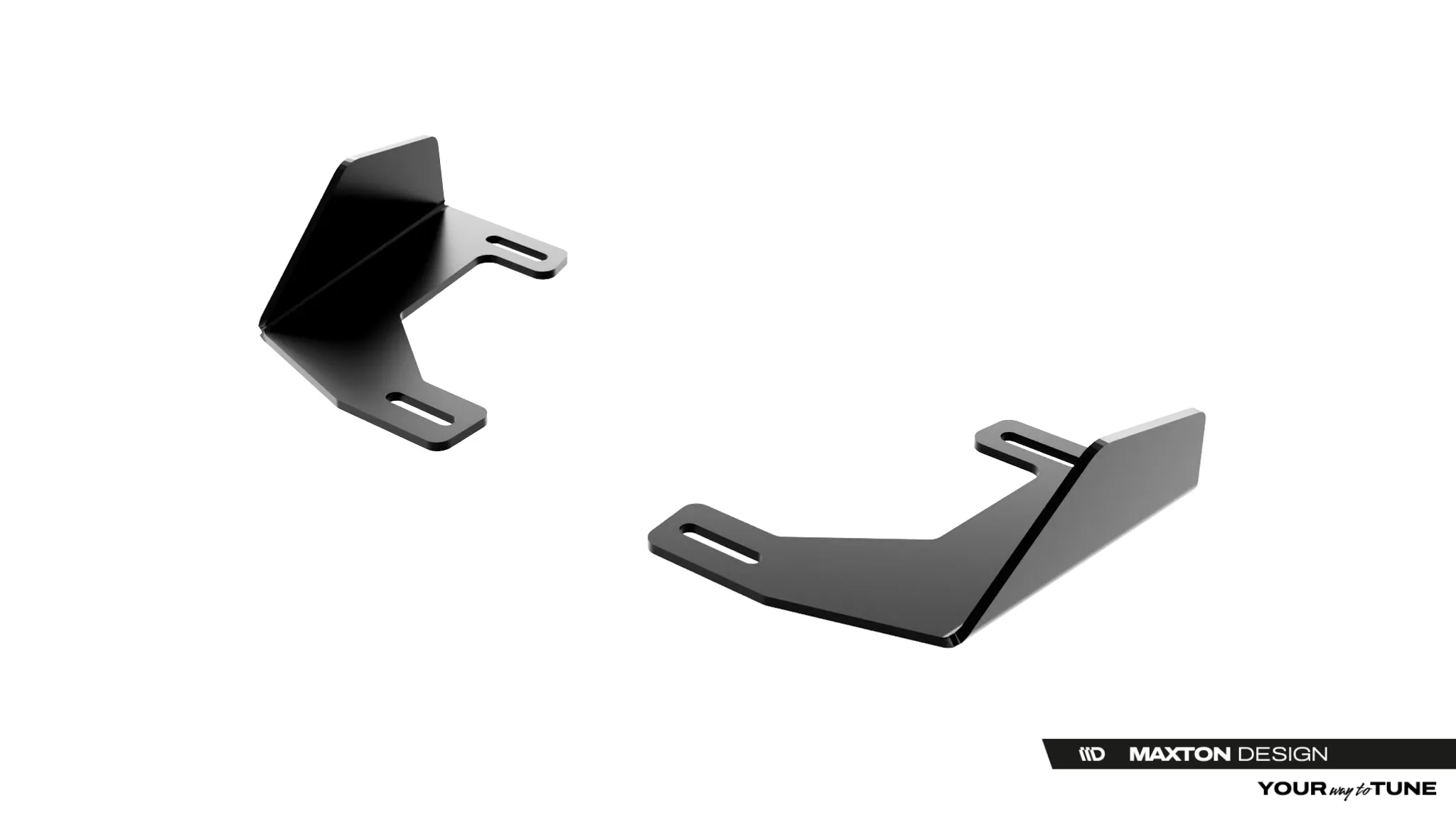 Baksplitter-flopper Audi A3 (S3) 2024-2026 | Glossy Black Edition – bilde 5