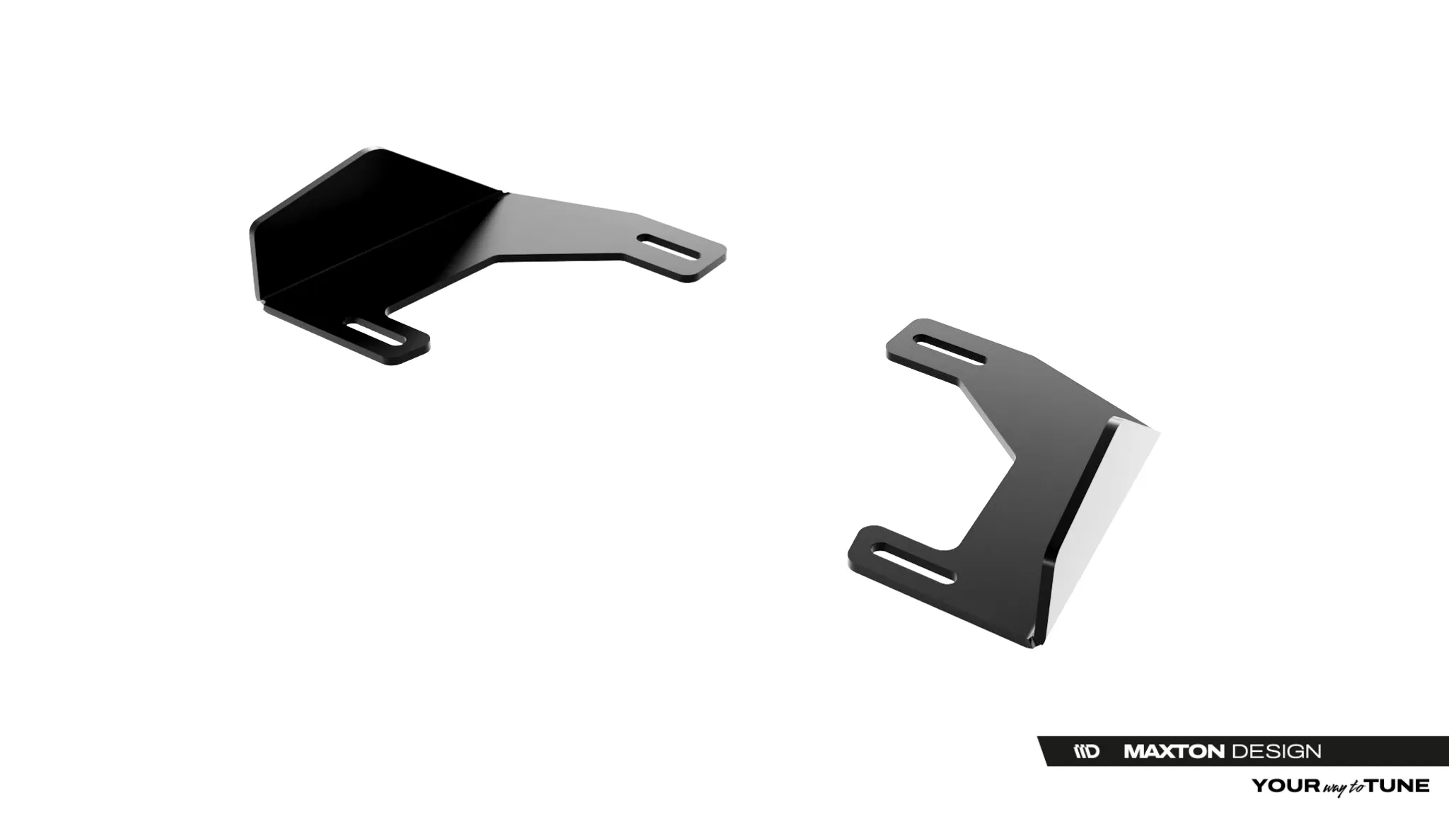 Baksplitter-flopper Audi A3 (S3) 2024-2026 | Glossy Black Edition – bilde 6