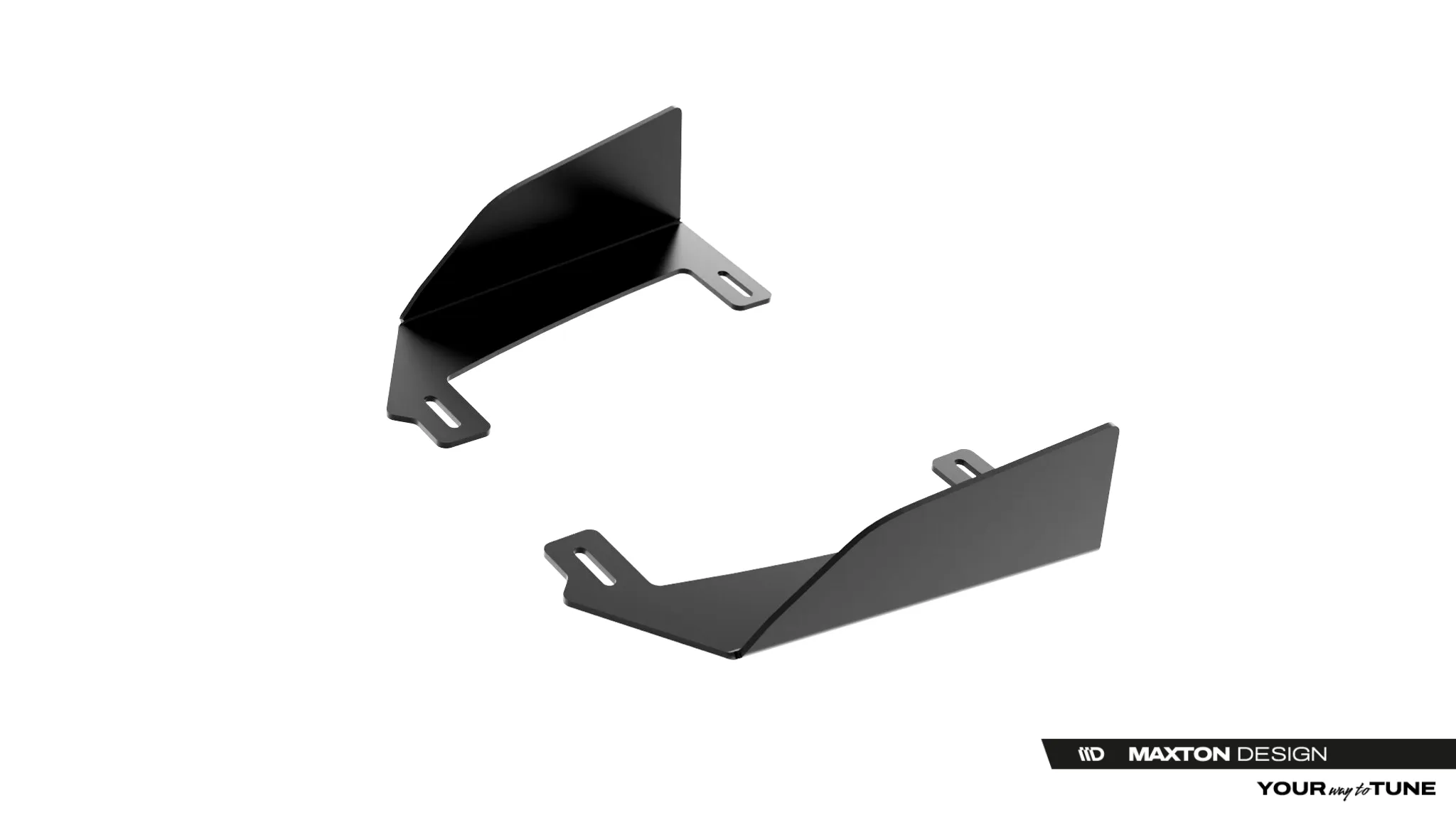 Baksplitter-flopper Audi A5 (B10) 2024-2026 | Glossy Black Edition – bilde 4
