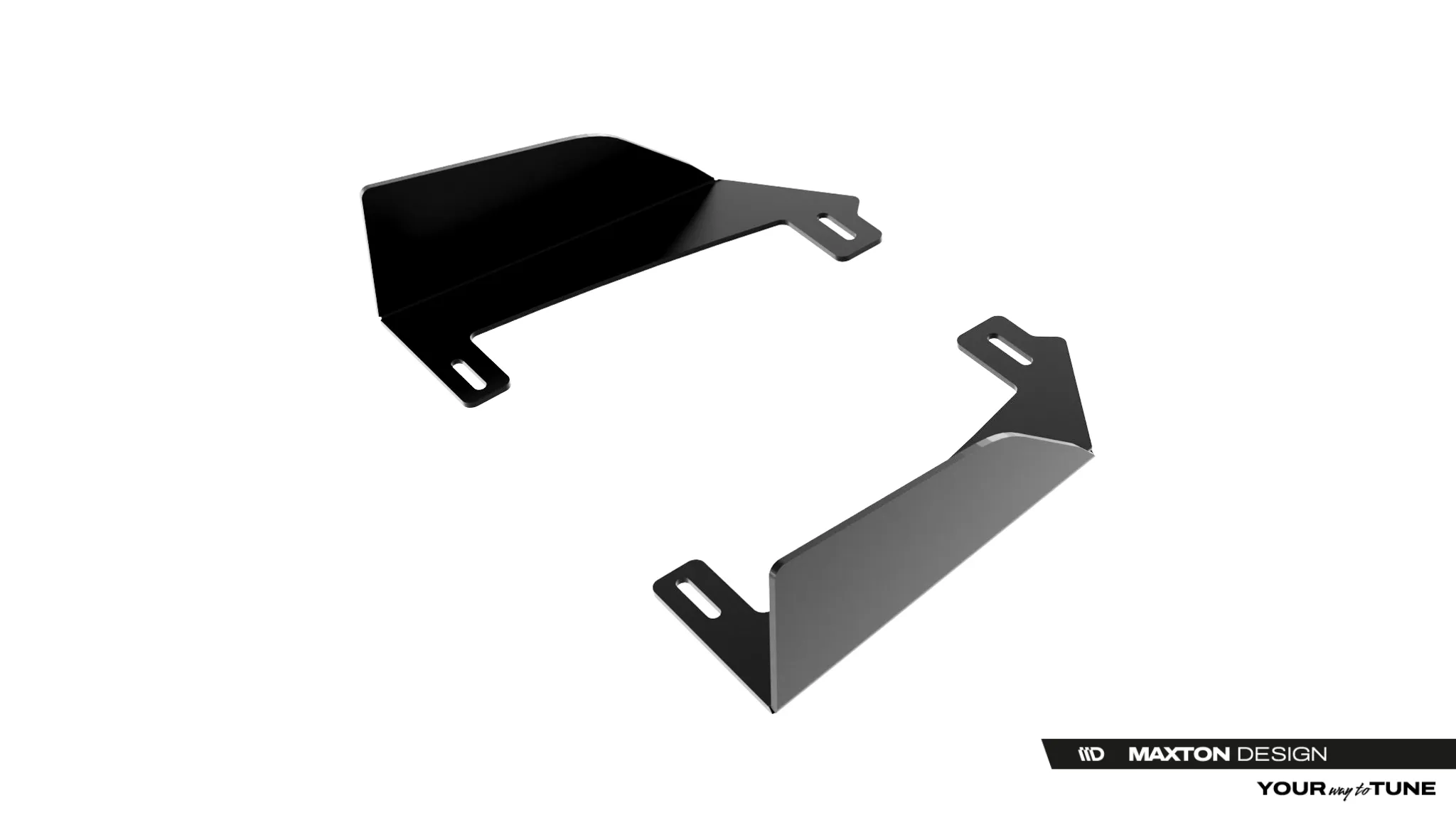 Baksplitter-flopper Audi A5 (B10) 2024-2026 | Glossy Black Edition – bilde 5
