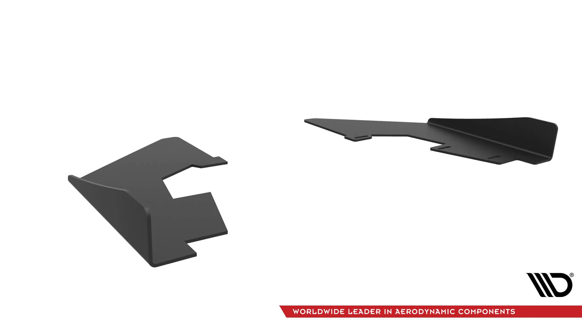 Baksplitter-flopper Audi (S3/A3 S-Line) 8V 2013 - 2016 | Glossy Black Edition – bilde 4