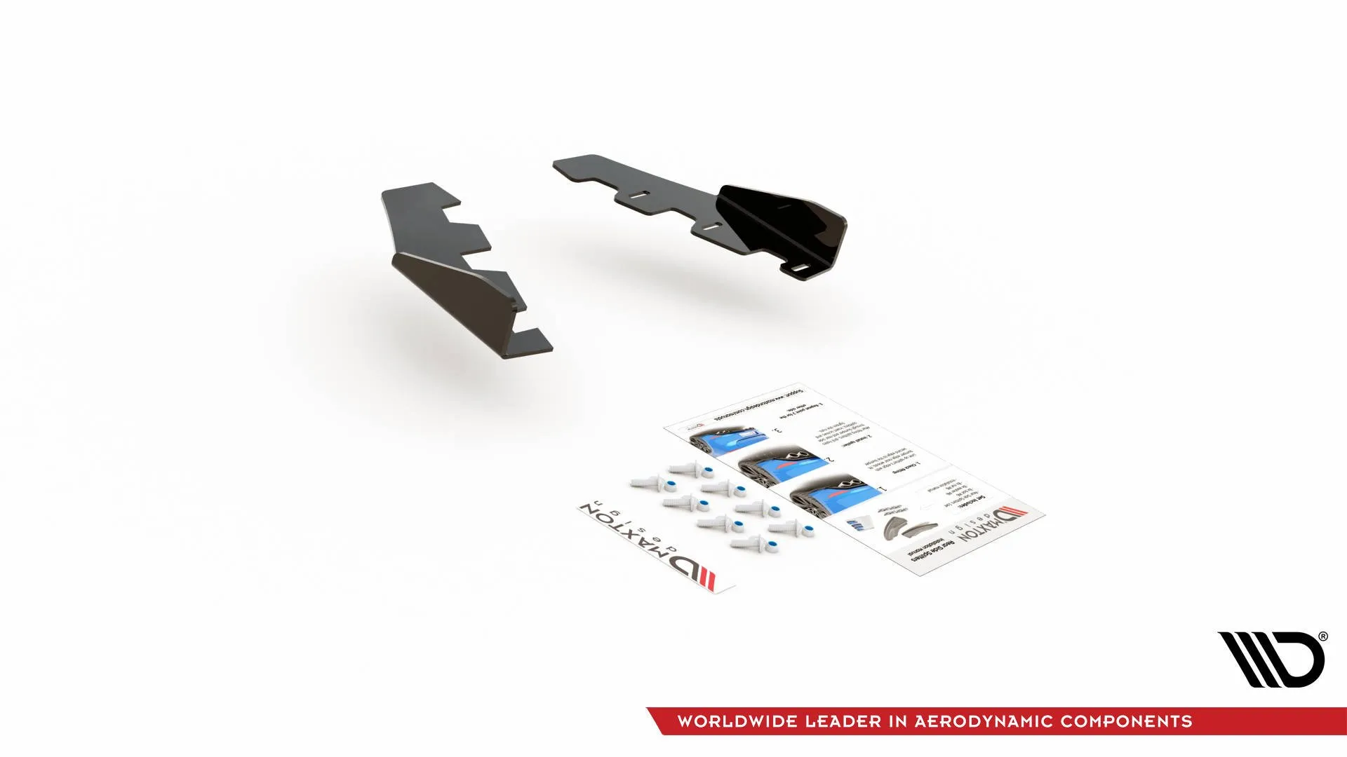 Baksplitter-flopper BMW 1 M135i (F20 / F21) 2011-2015 | Glossy Black Edition – bilde 5