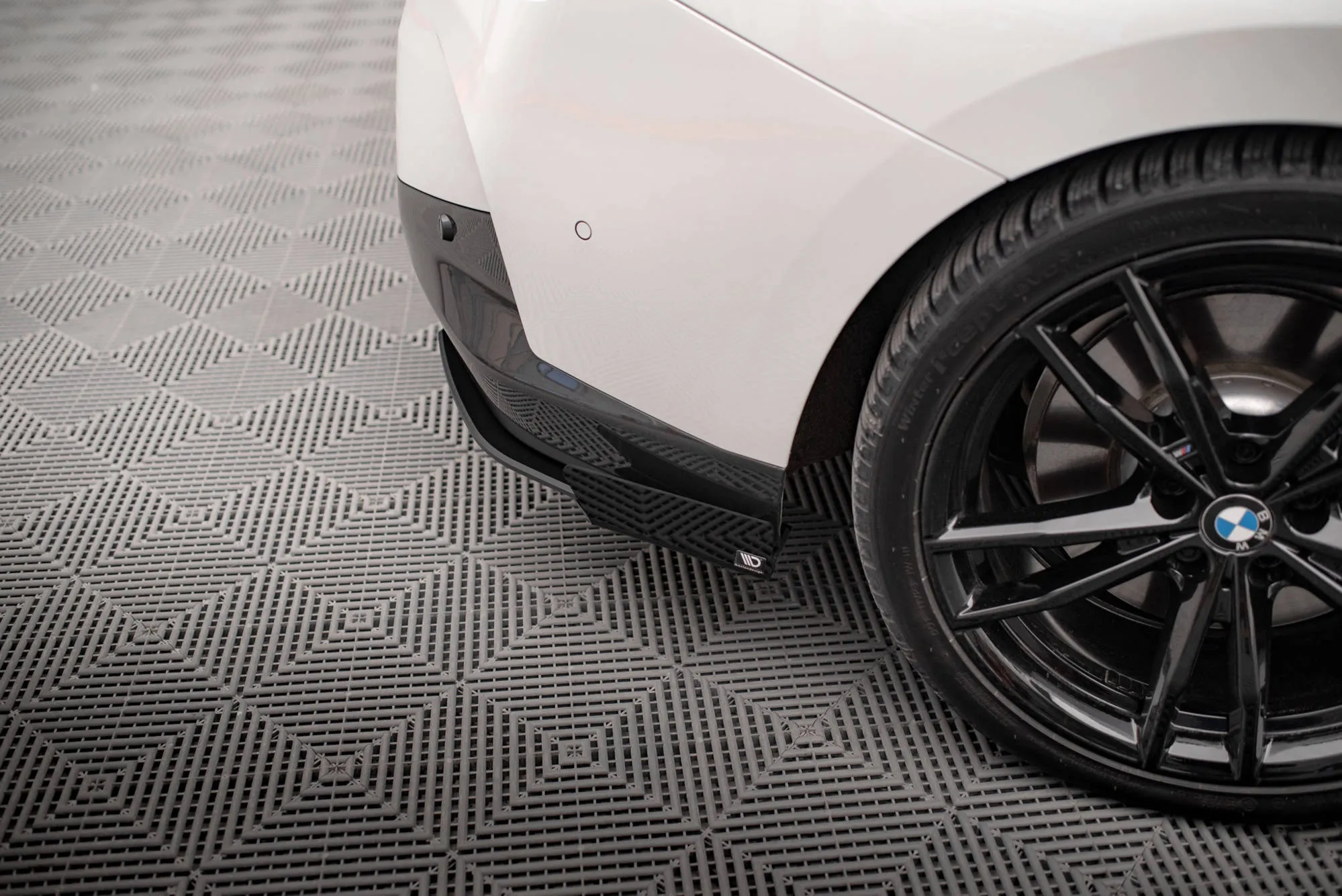 Baksplitter-flopper BMW 2 Coupe (G42) M-Pack 2021 -> | Glossy Black Edition