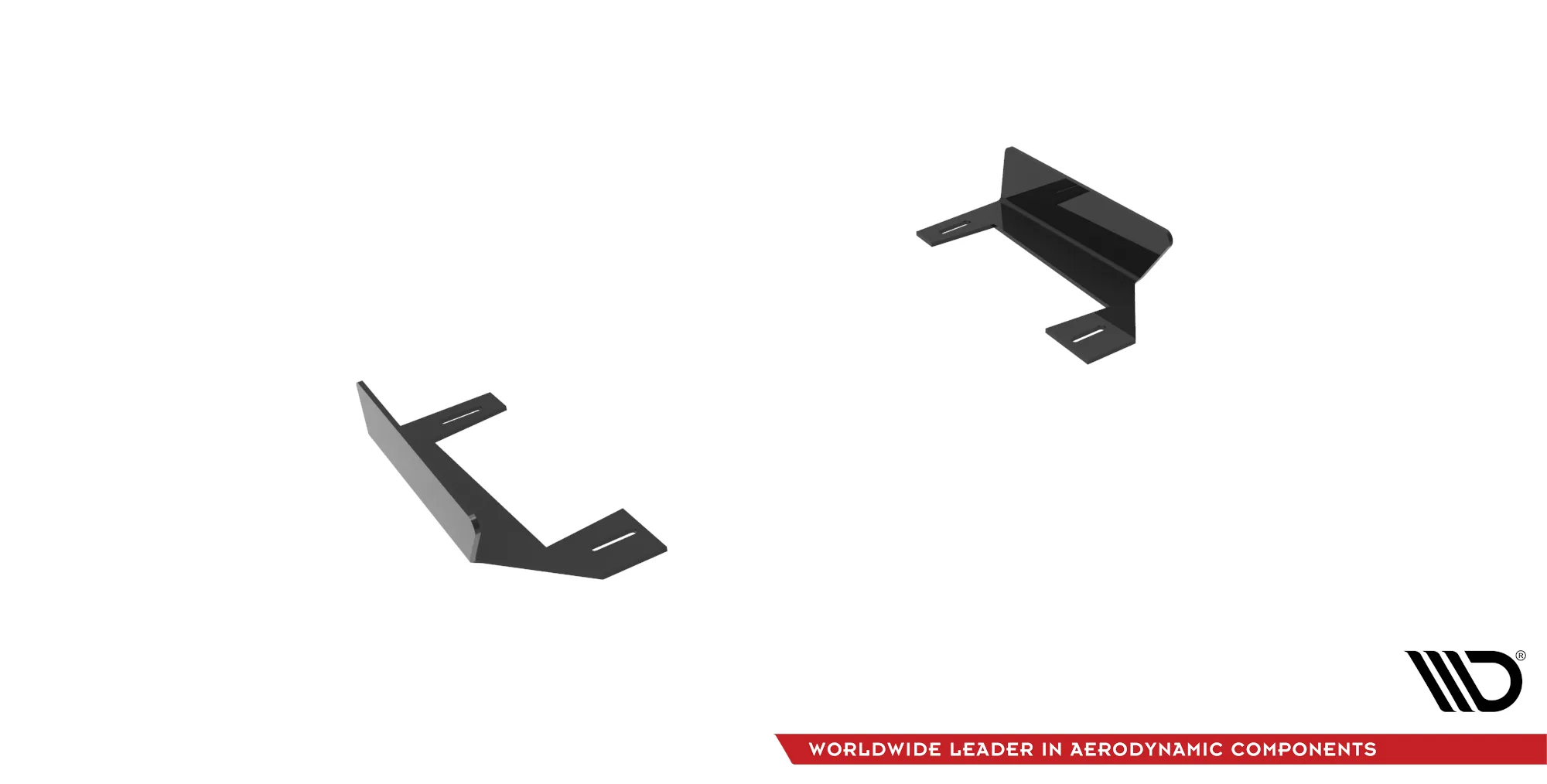 Baksplitter-flopper BMW 2 Coupe (G42) M-Pack 2021 -> | Glossy Black Edition – bilde 2