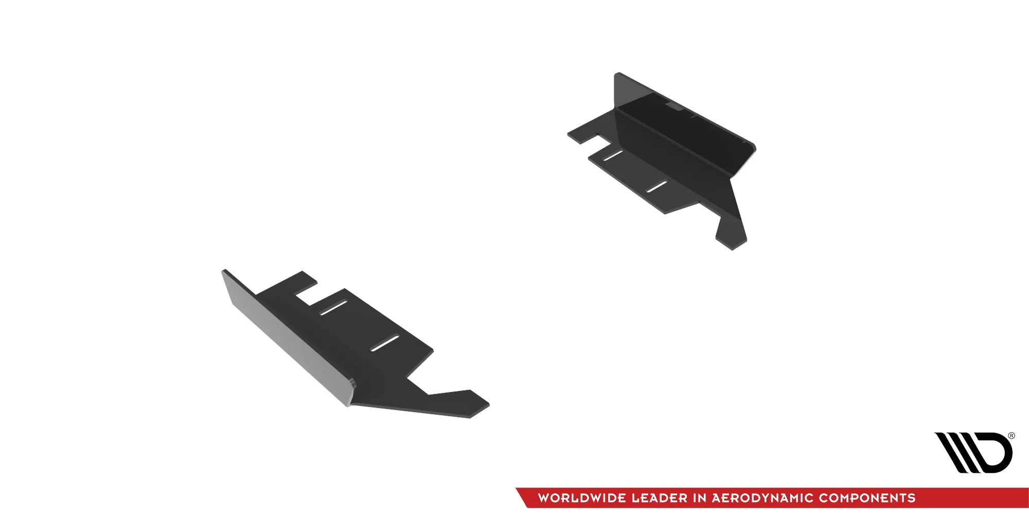 Baksplitter-flopper BMW 2 Coupe M240i G42 2021 -> | Glossy Black Edition – bilde 3