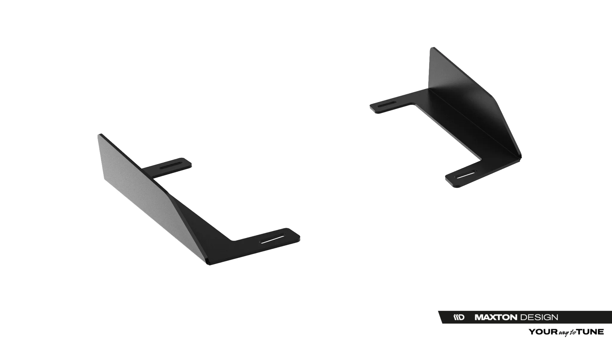Baksplitter-flopper BMW 2 Gran Coupe (F74) M-Pack 2024->| Glossy Black Edition – bilde 5