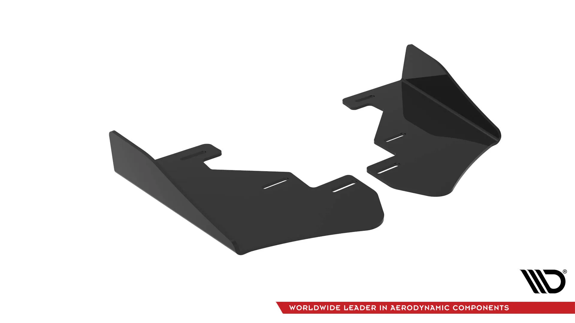 Baksplitter-flopper Ford Fiesta Mk7 ST / ST-Line 2016 - 2023 | Glossy Black Edition – bilde 3