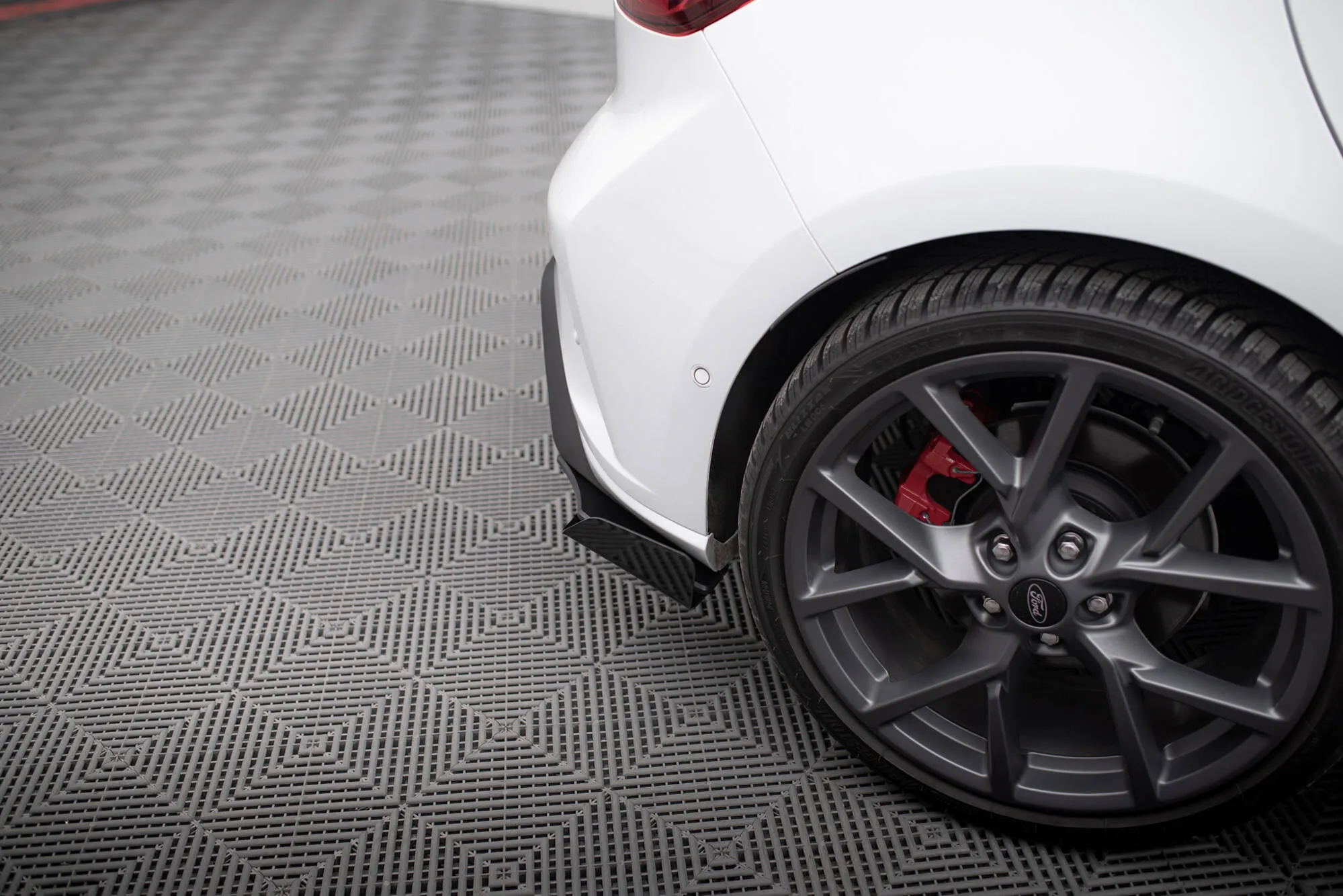 Baksplitter-flopper Ford Focus IV ST 2018 -> | Glossy Black Edition – bilde 3