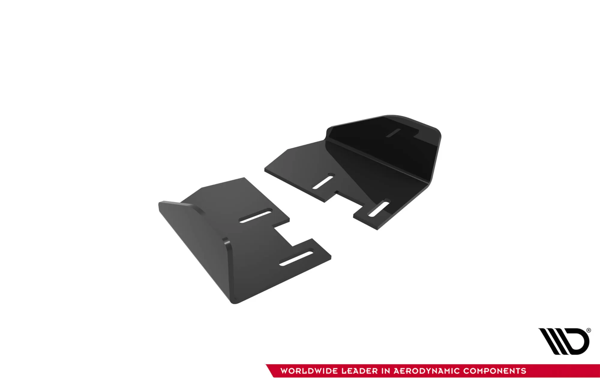 Baksplitter-flopper Ford Focus ST III Facelift 2015 - 2018 | Glossy Black Edition – bilde 6
