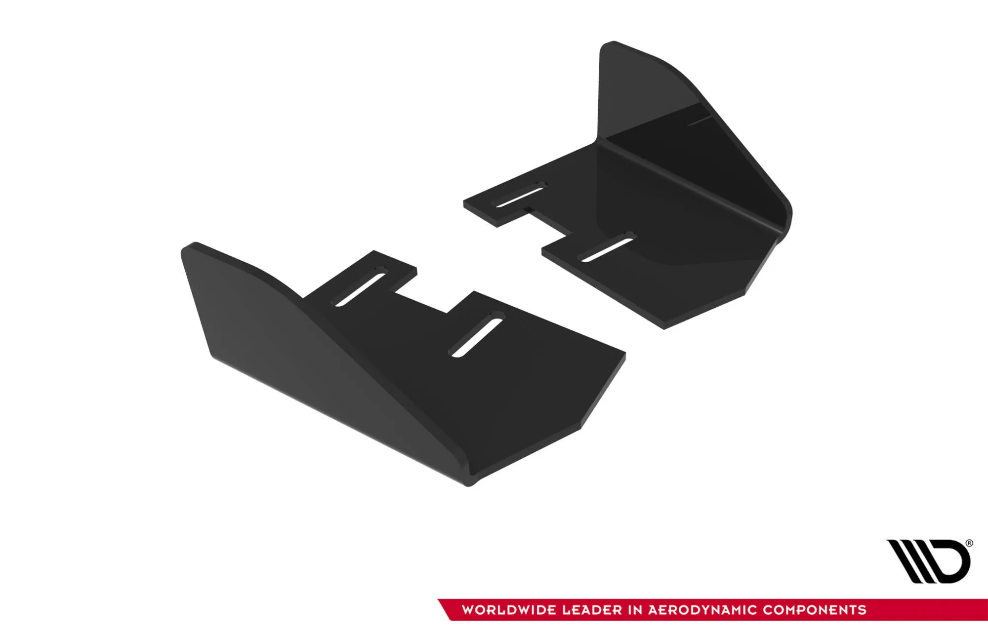 Baksplitter-flopper Ford Focus ST III Facelift 2015 - 2018 | Glossy Black Edition – bilde 7